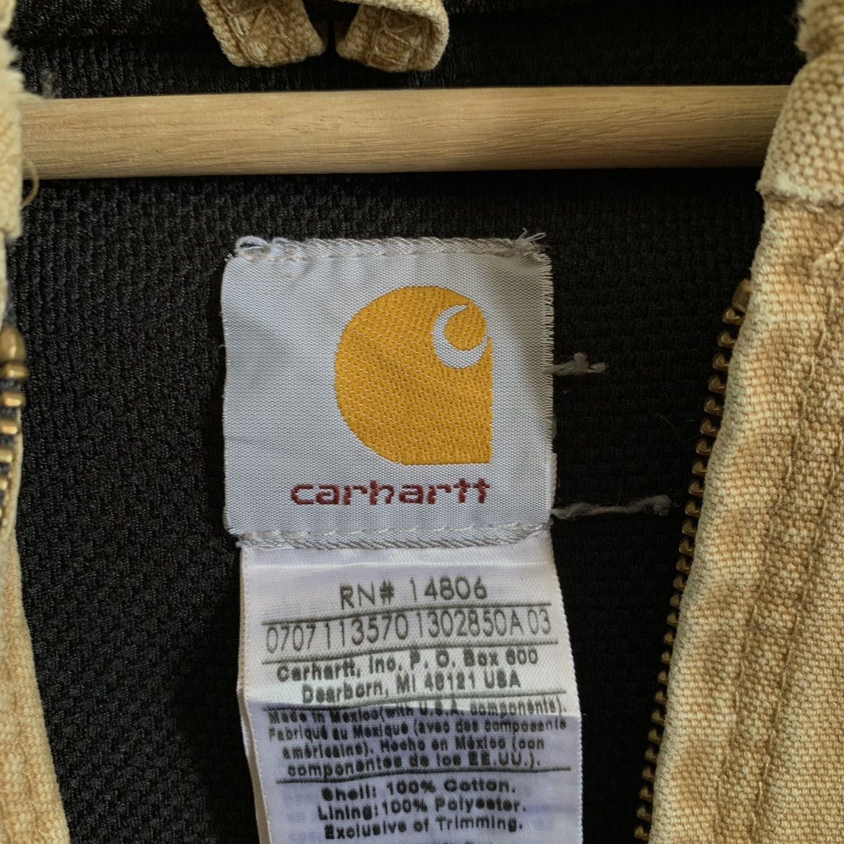 Carhartt × Vintage Vintage Carhartt Distressed Jacket Custom Skeleton Paint Size US XL / EU 56 / 4 - 6 Thumbnail