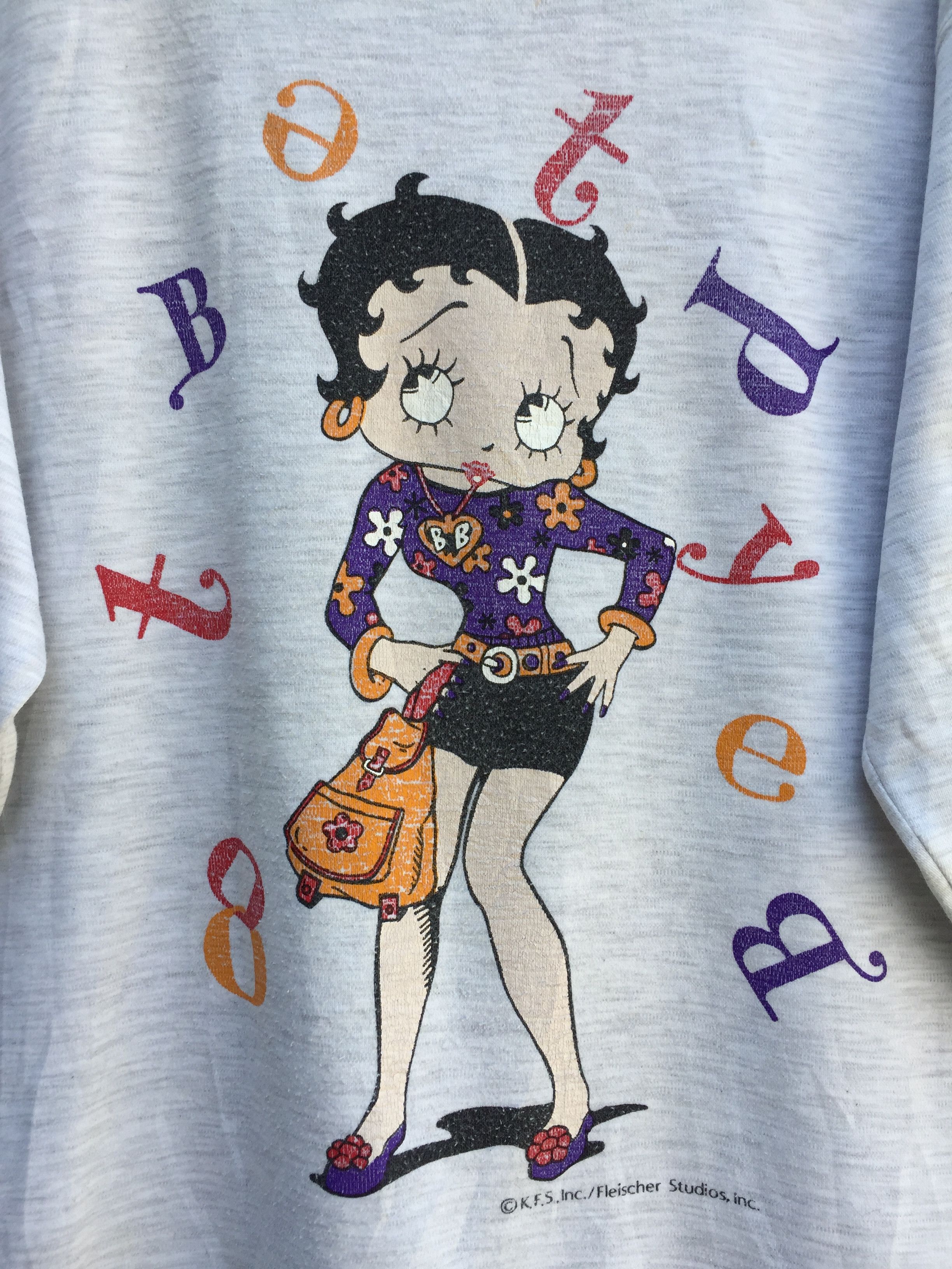 Cartoon Network Vintage Betty Boop Sweatshirt Cartoon Network Jumper Casual Size US M / EU 48-50 / 2 - 6 Thumbnail