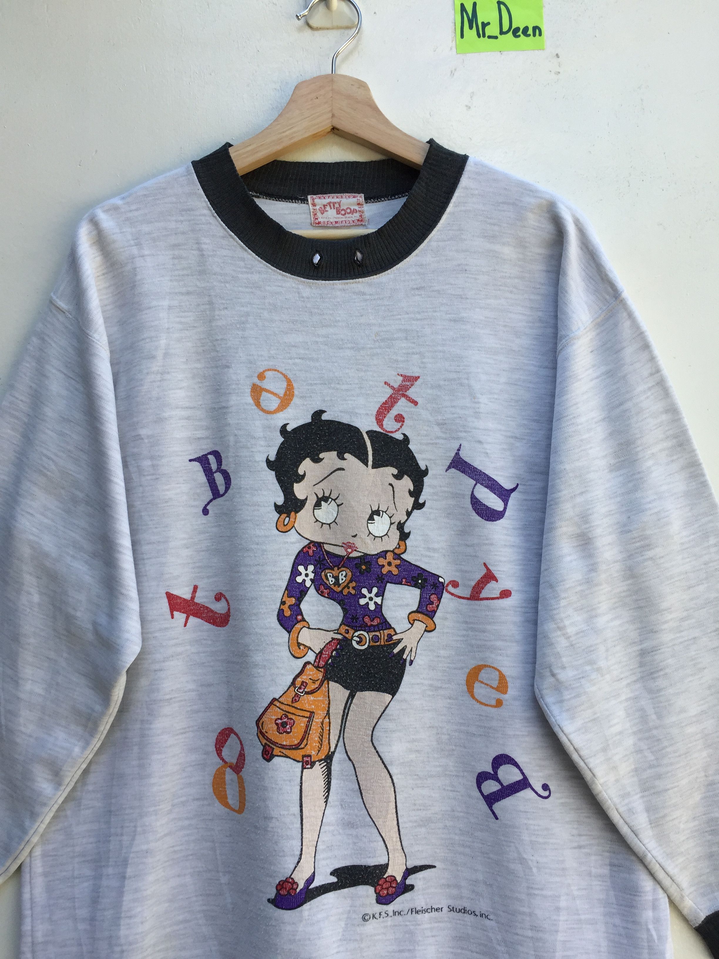 Cartoon Network Vintage Betty Boop Sweatshirt Cartoon Network Jumper Casual Size US M / EU 48-50 / 2 - 4 Thumbnail