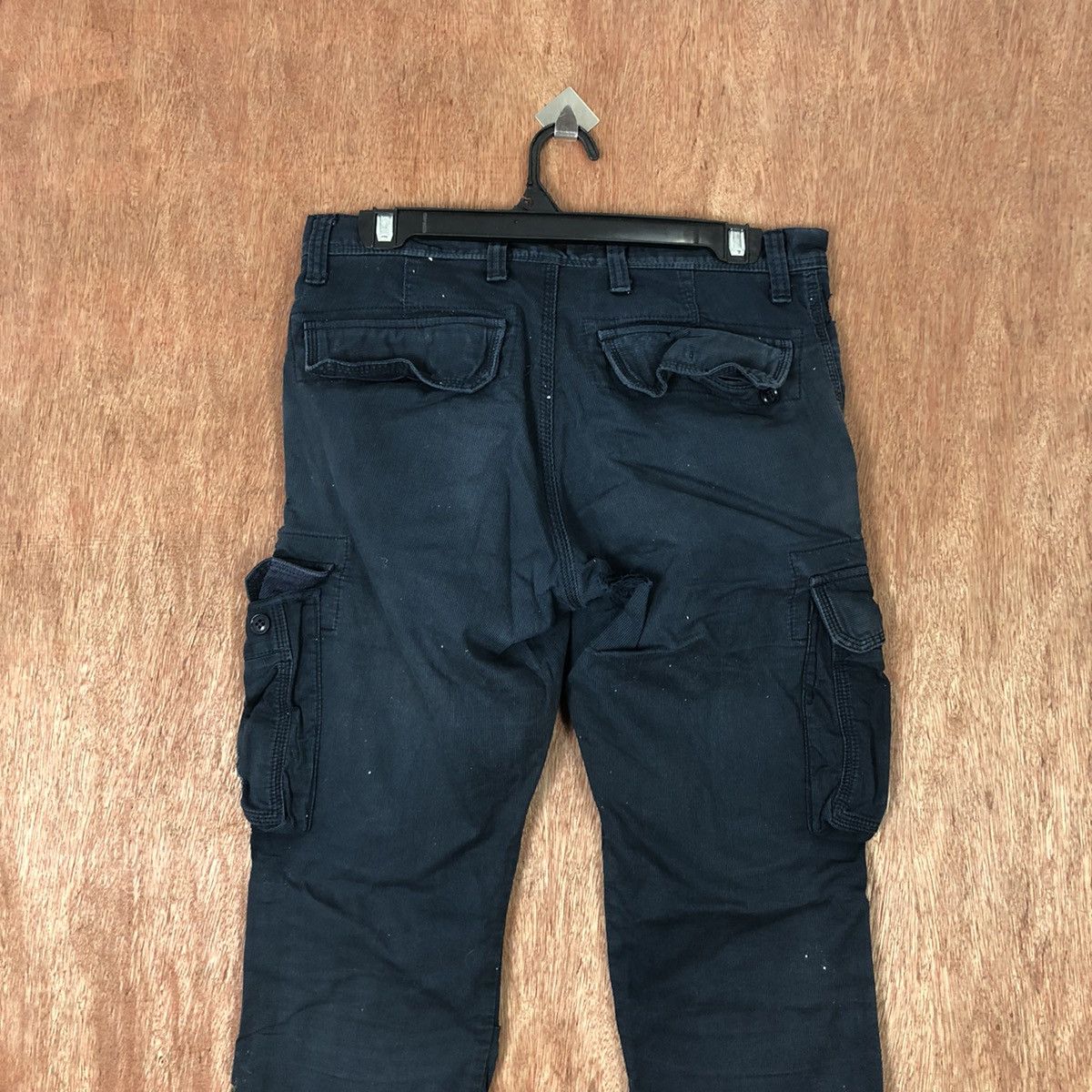 Japanese Brand DLL Japan Blue distressed Multipocket Cargo pants #c1117 Size US 30 / EU 46 - 13 Thumbnail