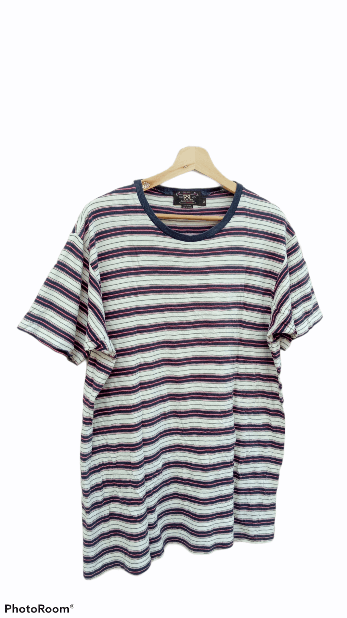 RRL Ralph Lauren × Ralph Lauren 🔥🔥RRL Ralph Lauren Border Striped T-Shirt Size US M / EU 48-50 / 2 - 2 Thumbnail