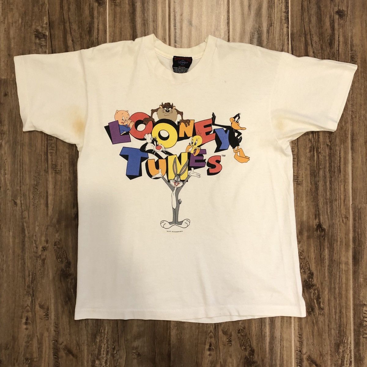 Cartoon Network Vintage 1993 Bugs Bunny Looney Tunes Tee Size US M / EU 48-50 / 2 - 1 Thumbnail