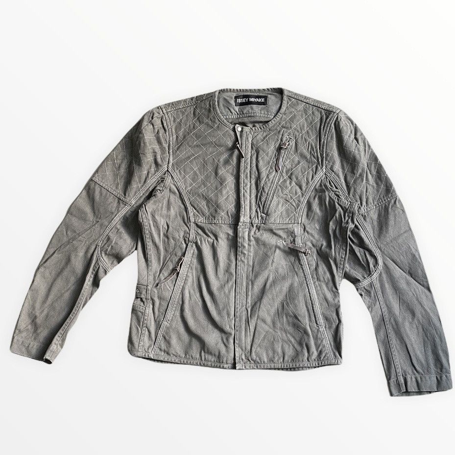 Issey Miyake SS04 Moto Biker Jacket Size US S / EU 44-46 / 1 - 2 Thumbnail