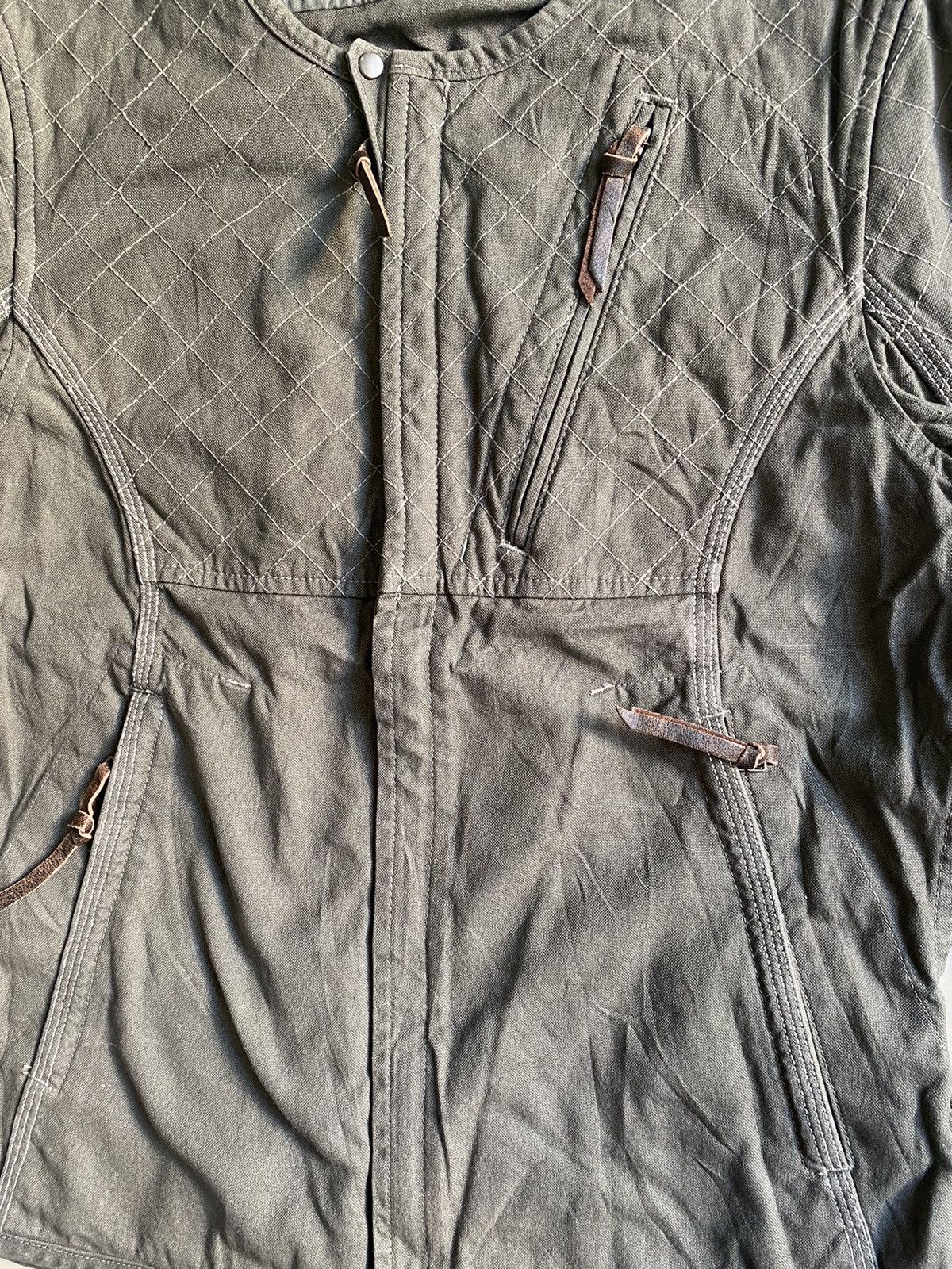 Issey Miyake SS04 Moto Biker Jacket Size US S / EU 44-46 / 1 - 7 Thumbnail
