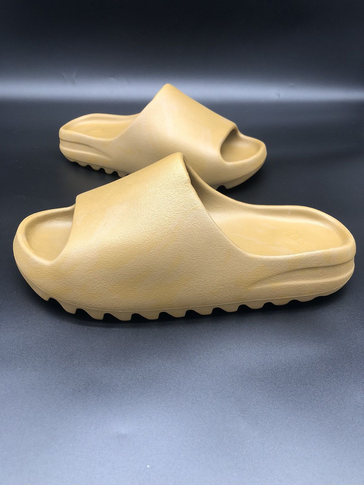 adidas gazelle silver green womens Adidas Yeezy Slide Soot main image 0