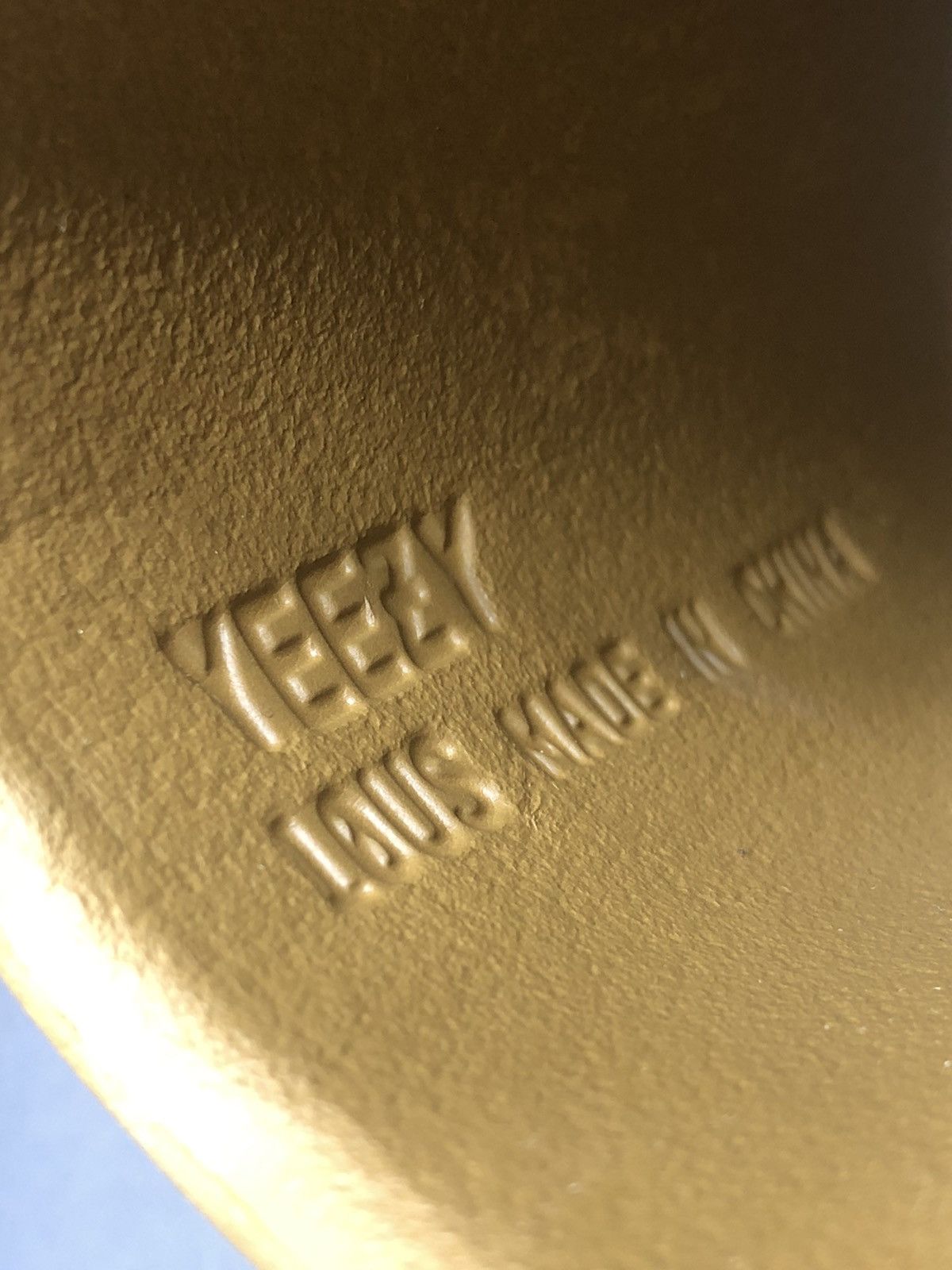 Adidas × Kanye West Yeezy Slide Ochre Size US 10 / EU 43 - 6 Thumbnail