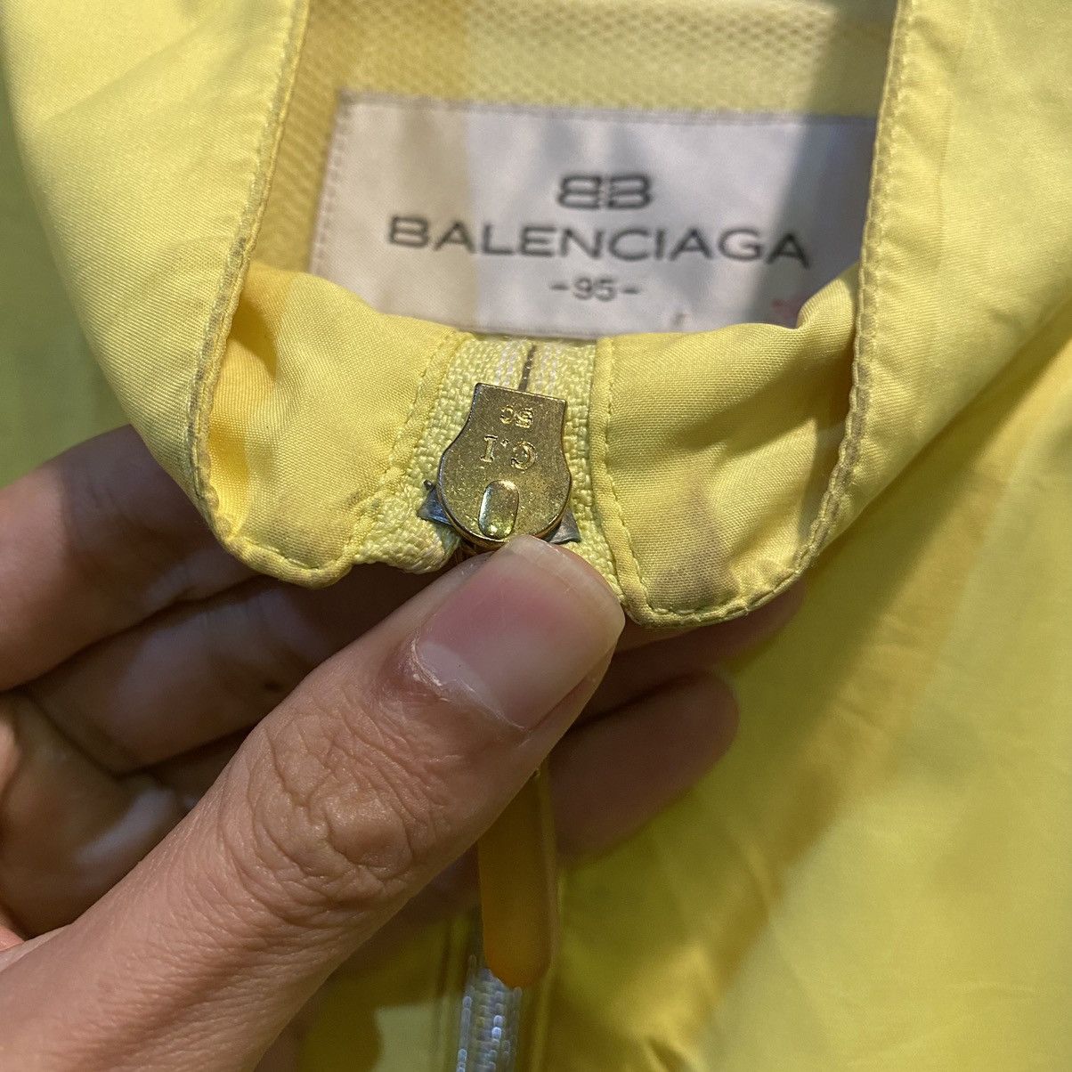 Balenciaga Balenciaga Paris Basic Luxury Yellow Light Jackets Size US M / EU 48-50 / 2 - 6 Thumbnail