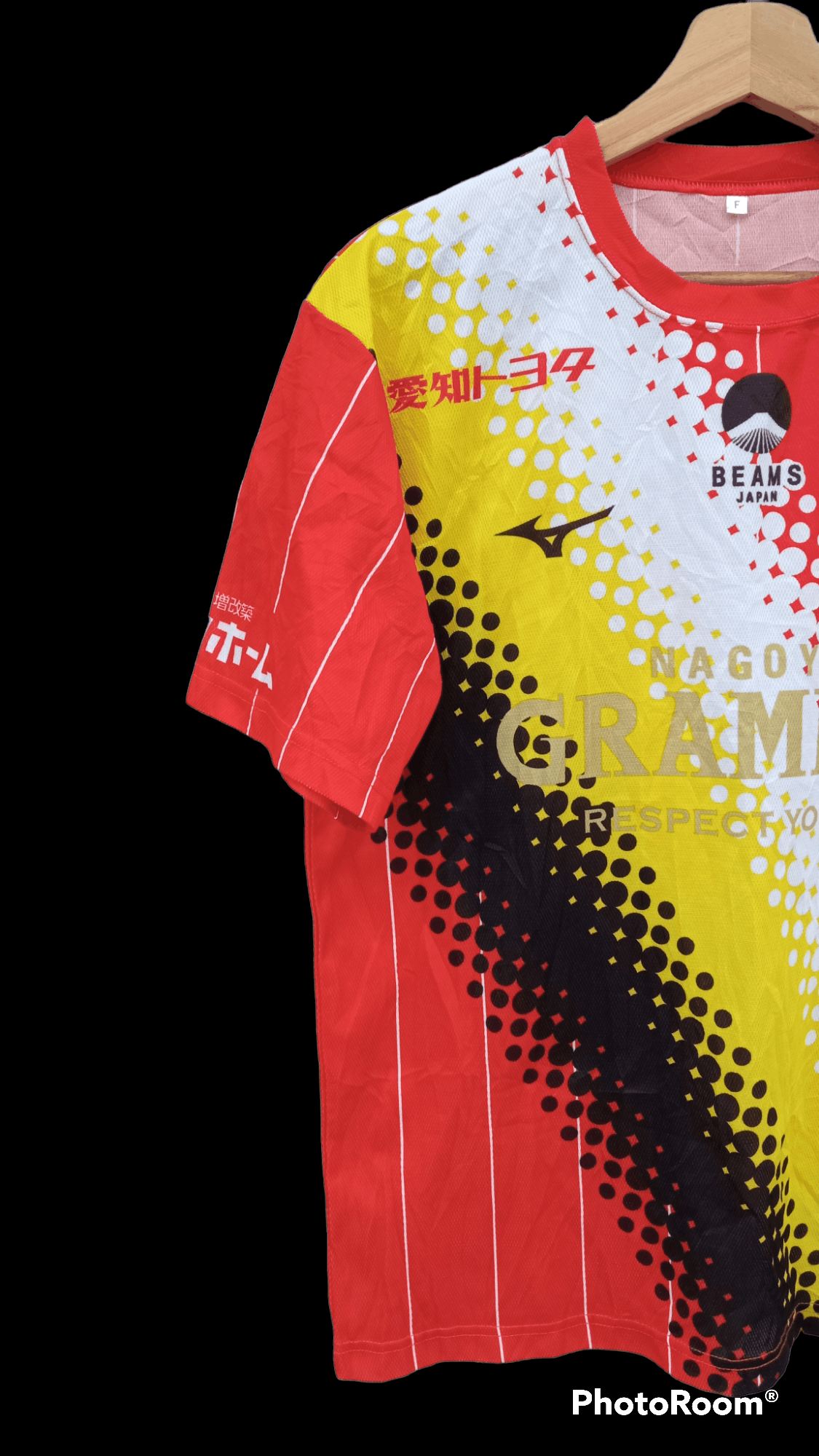 Beams Plus × Japanese Brand 🔥🔥Vtg Beams x Mizuno x Nagoya Grampus FC T-Shirt Jersey Size US M / EU 48-50 / 2 - 4 Thumbnail