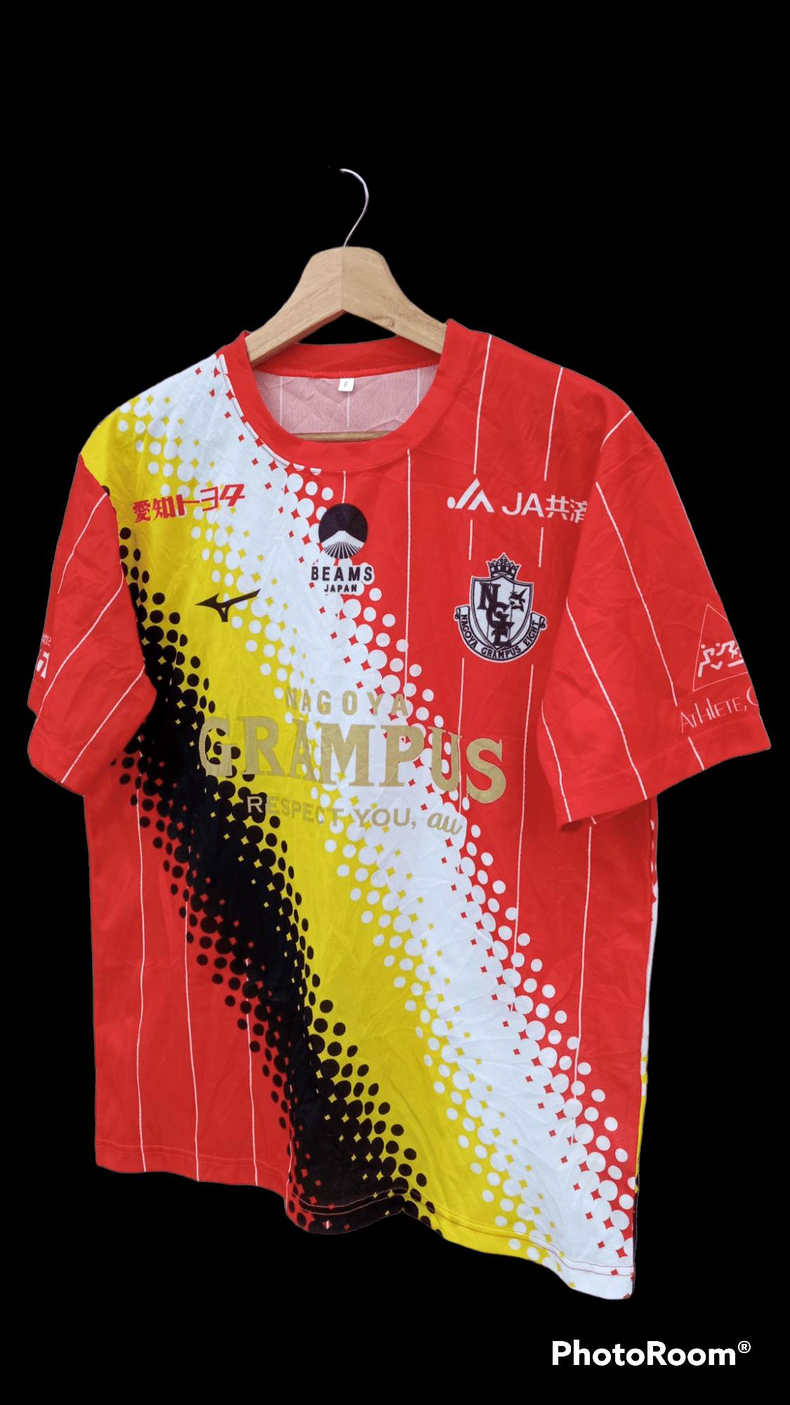 Beams Plus × Japanese Brand 🔥🔥Vtg Beams x Mizuno x Nagoya Grampus FC T-Shirt Jersey Size US M / EU 48-50 / 2 - 3 Thumbnail
