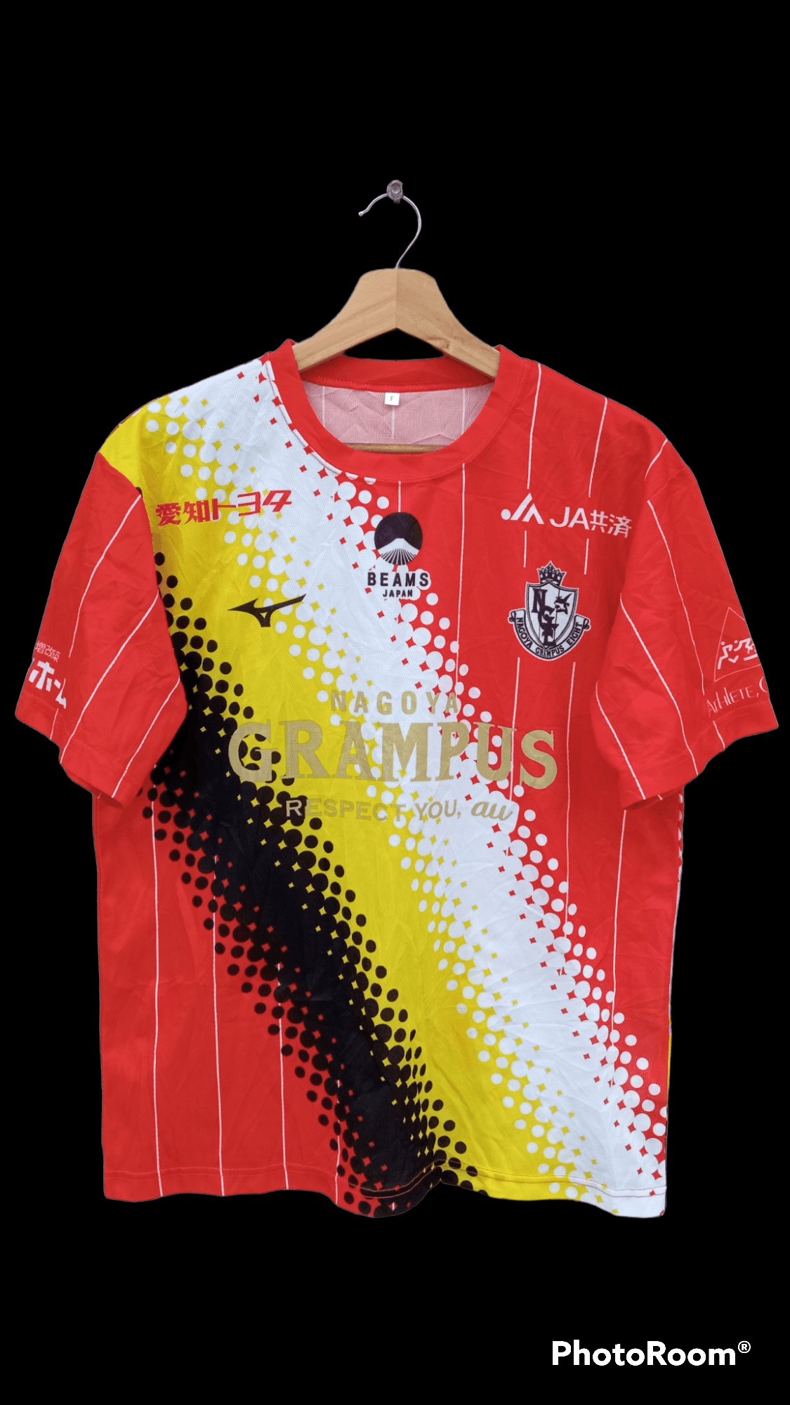 Beams Plus × Japanese Brand 🔥🔥Vtg Beams x Mizuno x Nagoya Grampus FC T-Shirt Jersey Size US M / EU 48-50 / 2 - 1 Thumbnail