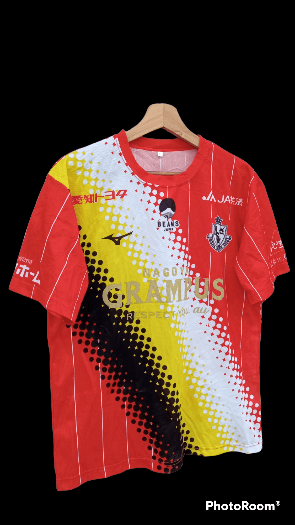 Beams Plus × Japanese Brand 🔥🔥Vtg Beams x Mizuno x Nagoya Grampus FC T-Shirt Jersey Size US M / EU 48-50 / 2 - 2 Thumbnail
