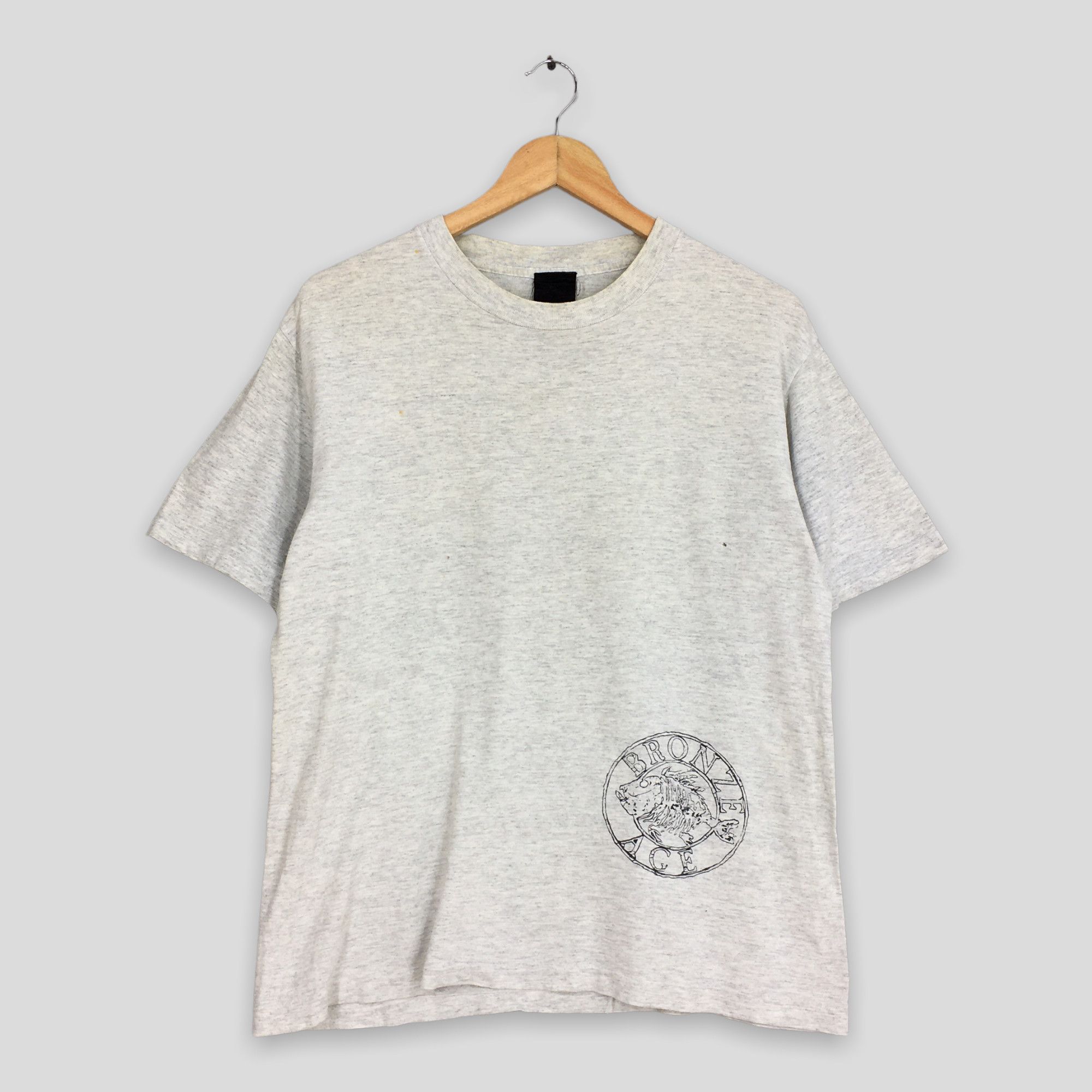 Thrasher Vintage 90's Bronze Age Fishbone Skate Tshirt Medium Size US M / EU 48-50 / 2 - 3 Thumbnail