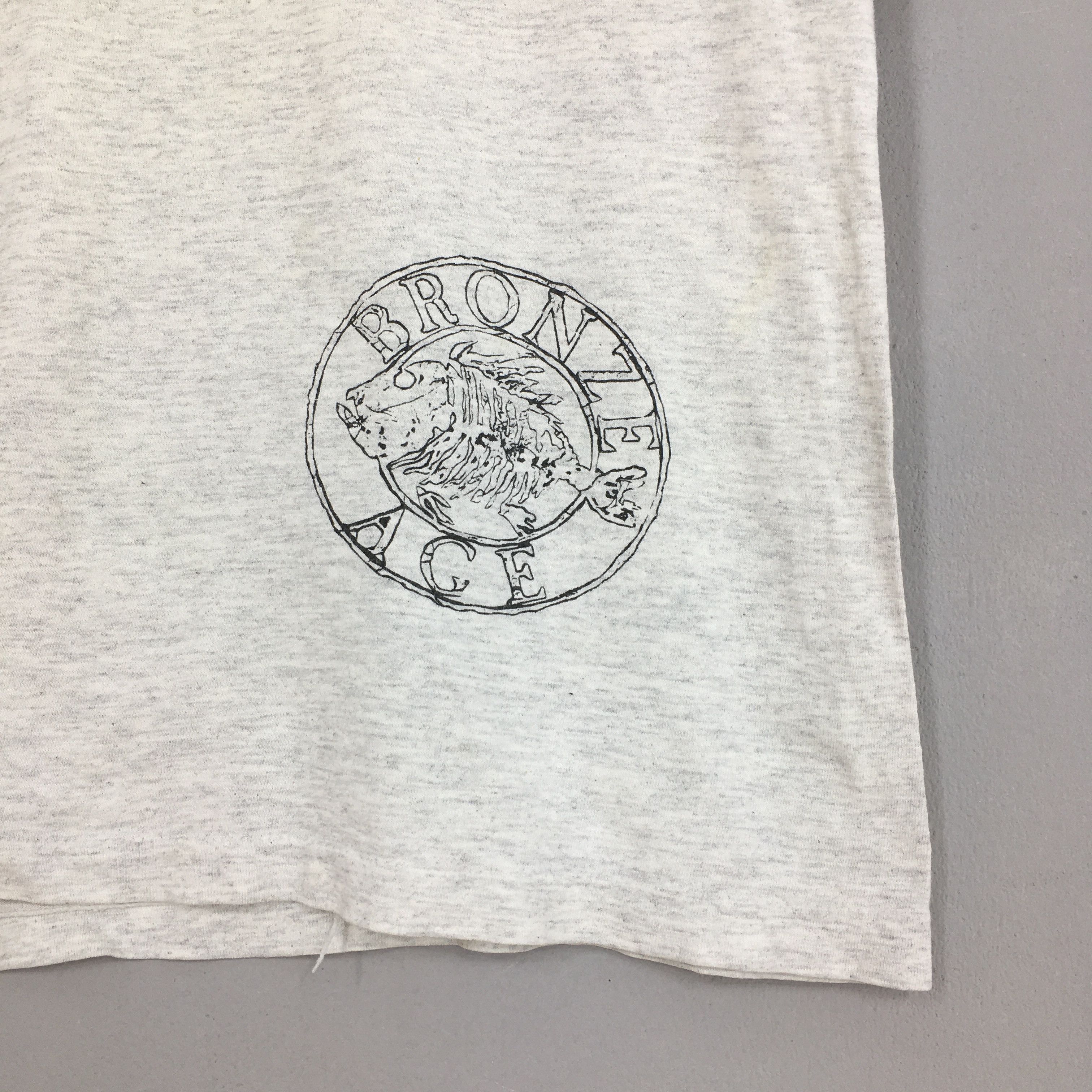 Thrasher Vintage 90's Bronze Age Fishbone Skate Tshirt Medium Size US M / EU 48-50 / 2 - 4 Thumbnail