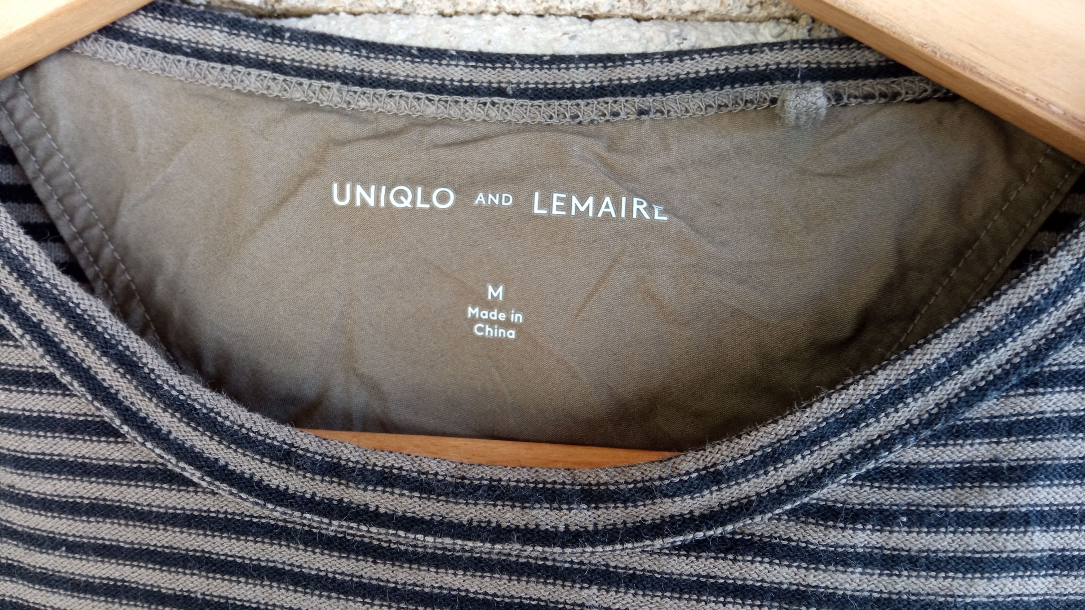 Christophe Lemaire × Japanese Brand × Uniqlo 🔥🔥UT x Christophe Lemaire Striped Pocket T-Shirt Size US S / EU 44-46 / 1 - 10 Thumbnail