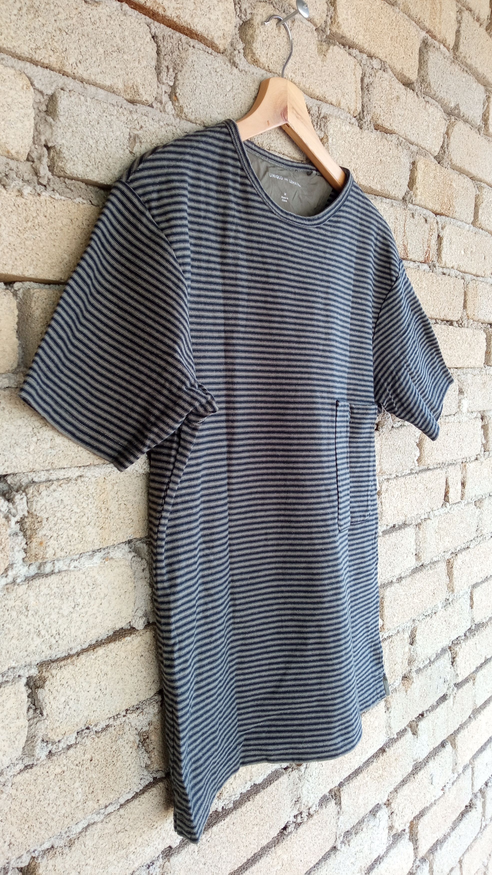 Christophe Lemaire × Japanese Brand × Uniqlo 🔥🔥UT x Christophe Lemaire Striped Pocket T-Shirt Size US S / EU 44-46 / 1 - 6 Thumbnail