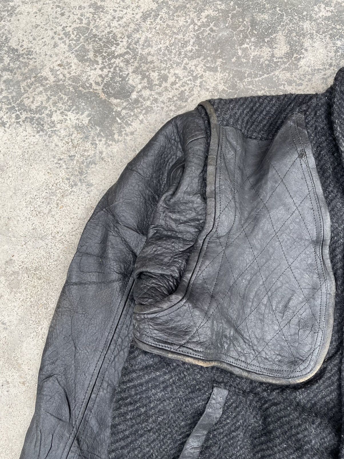Vintage VINTAGE PIEMONTE LUSSO HYBRID LEATHER BOMBER Size US L / EU 52-54 / 3 - 8 Thumbnail