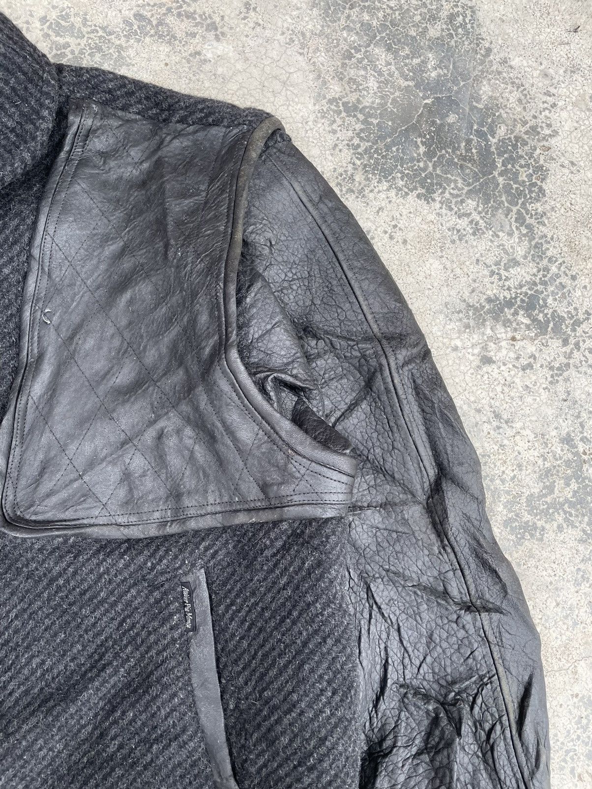 Vintage VINTAGE PIEMONTE LUSSO HYBRID LEATHER BOMBER Size US L / EU 52-54 / 3 - 9 Thumbnail