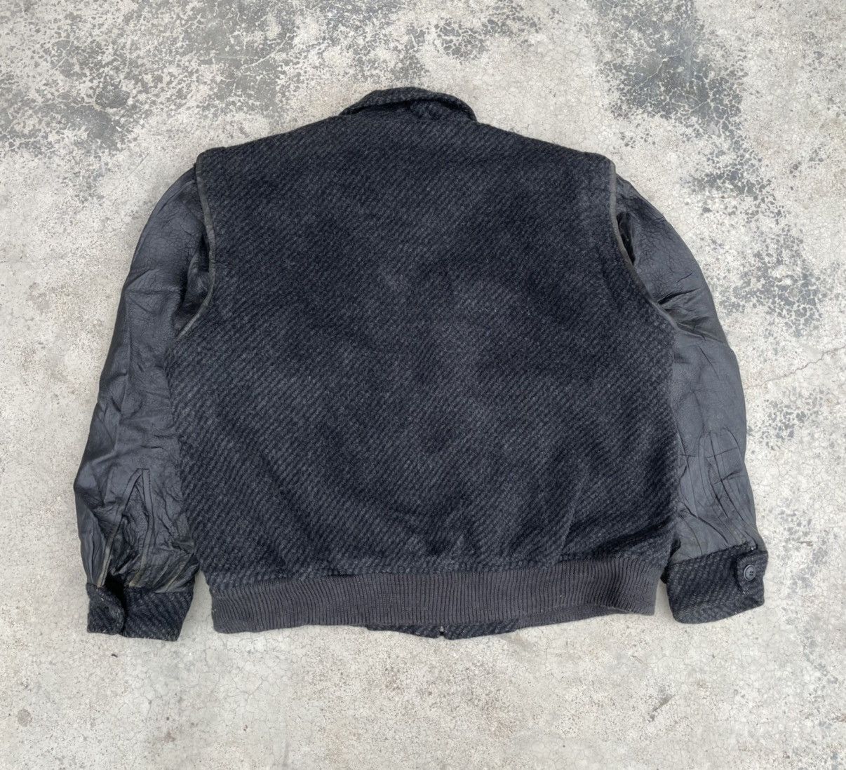Vintage VINTAGE PIEMONTE LUSSO HYBRID LEATHER BOMBER Size US L / EU 52-54 / 3 - 6 Thumbnail