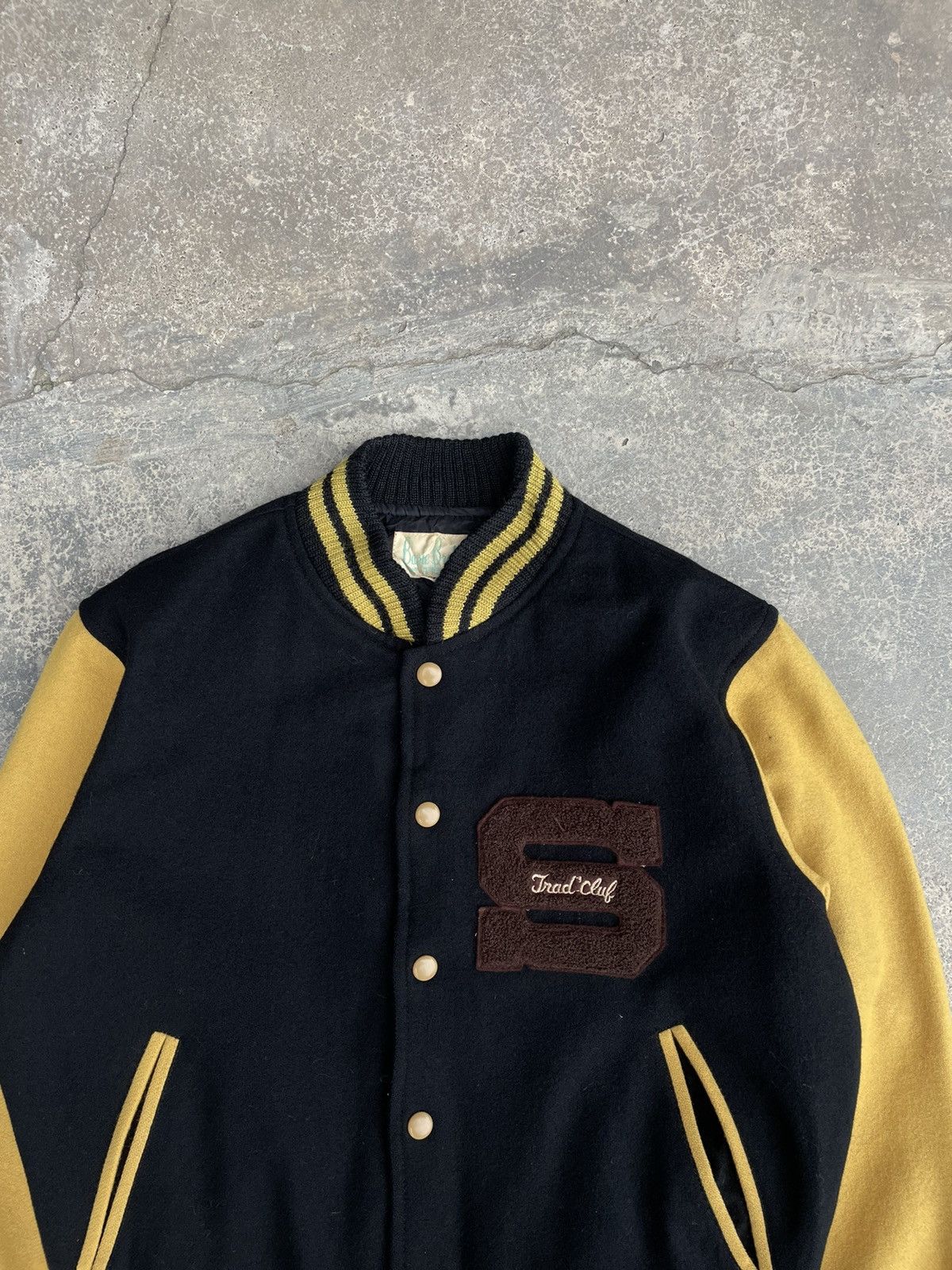 Japanese Brand VINTAGE BASIE BROTHERS STADIUM JUMPER Size US M / EU 48-50 / 2 - 2 Thumbnail