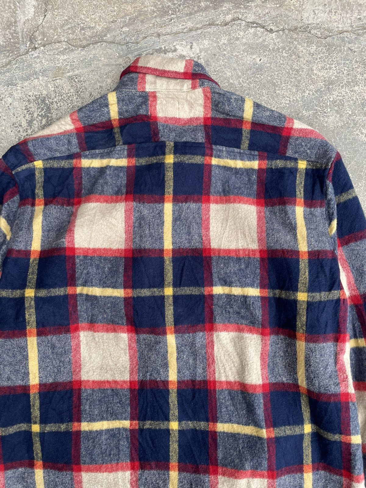 Abercrombie & Fitch × Flannel ABERCROMBIE & FITCH TARTAN FLANNEL JACKET Size US XXL / EU 58 / 5 - 4 Thumbnail