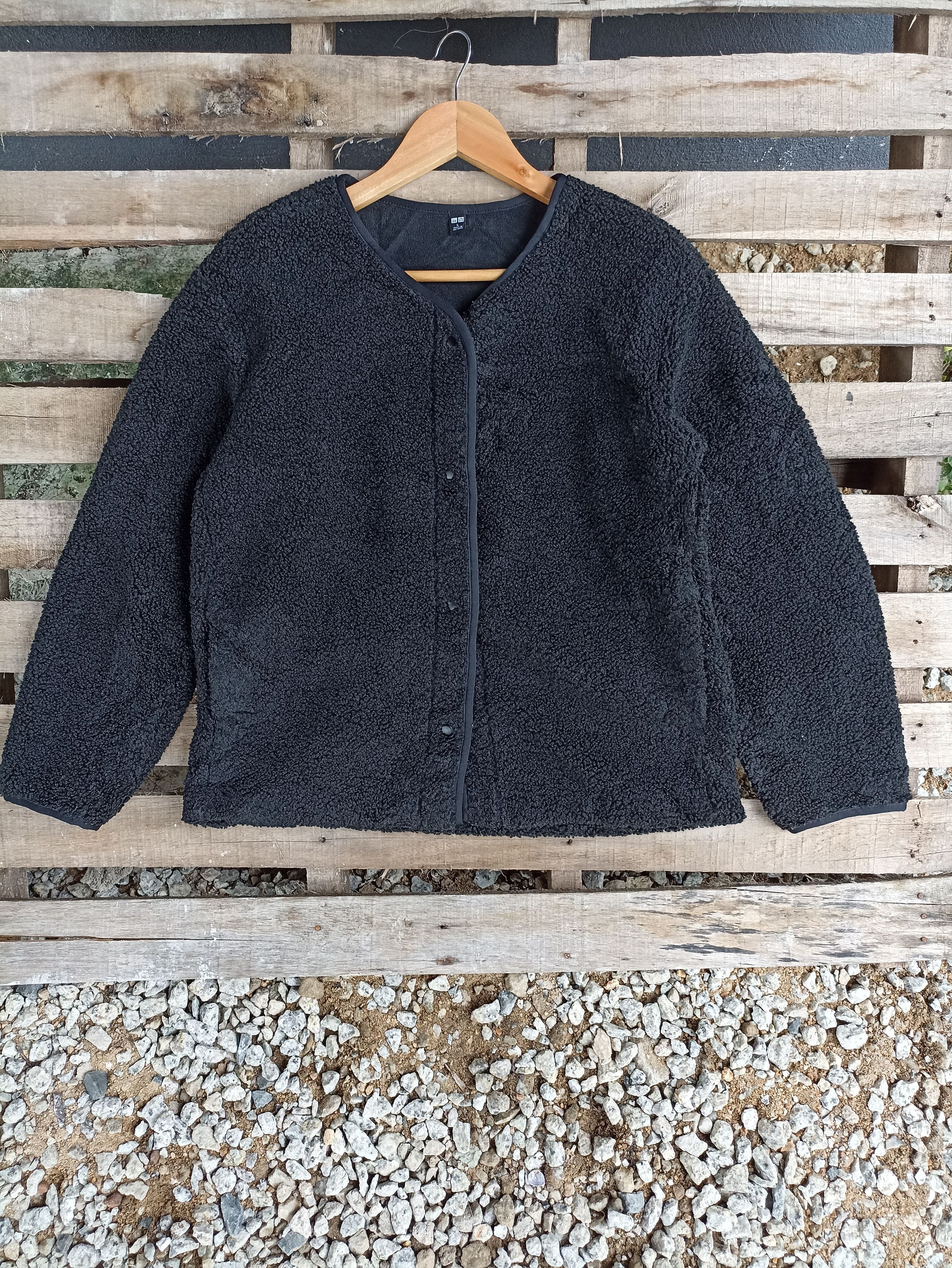 Uniqlo × Vintage Uniqlo Bulky fleece Button Size L / US 10 / IT 46 - 2 Thumbnail