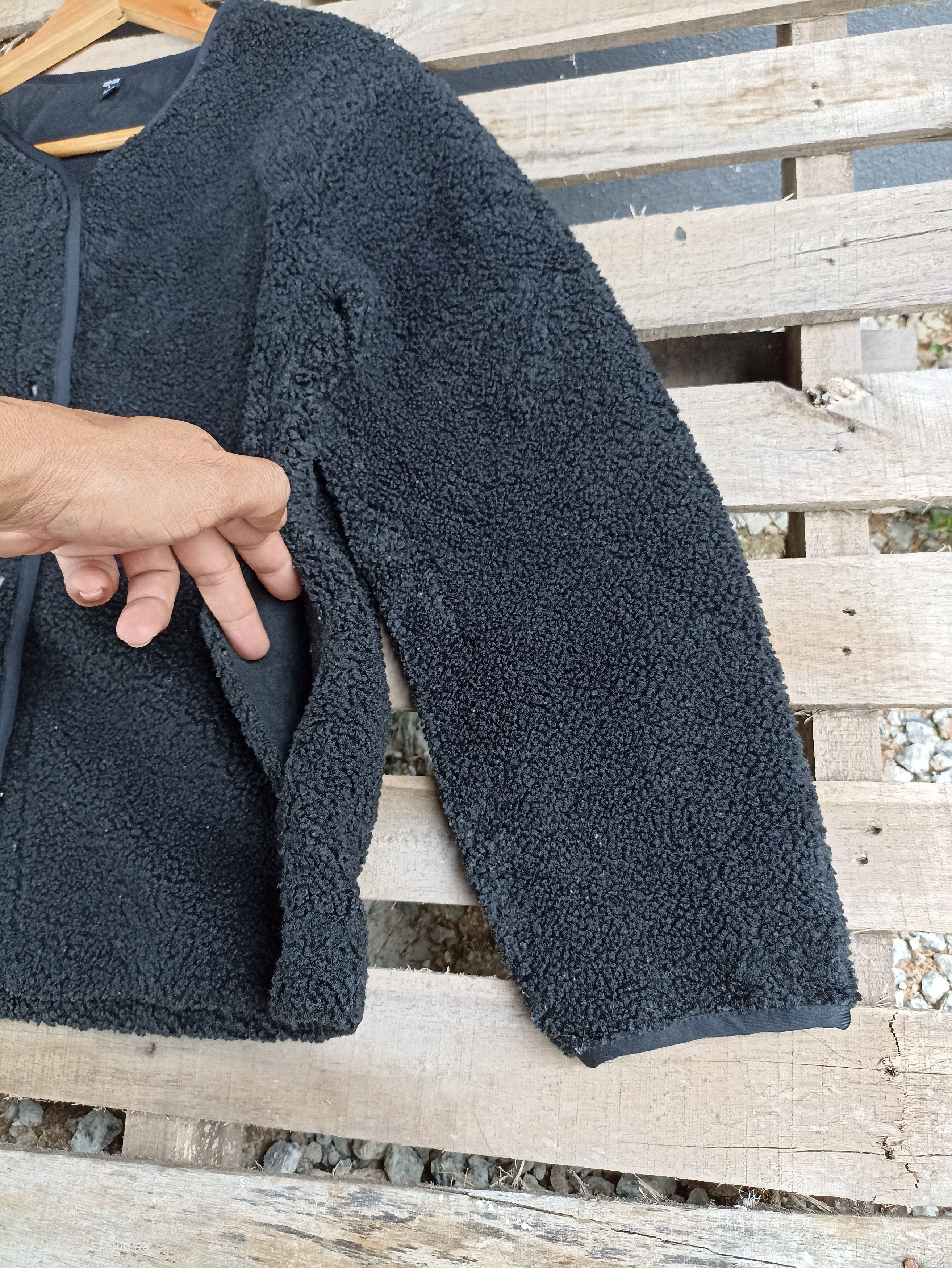 Uniqlo × Vintage Uniqlo Bulky fleece Button Size L / US 10 / IT 46 - 3 Thumbnail