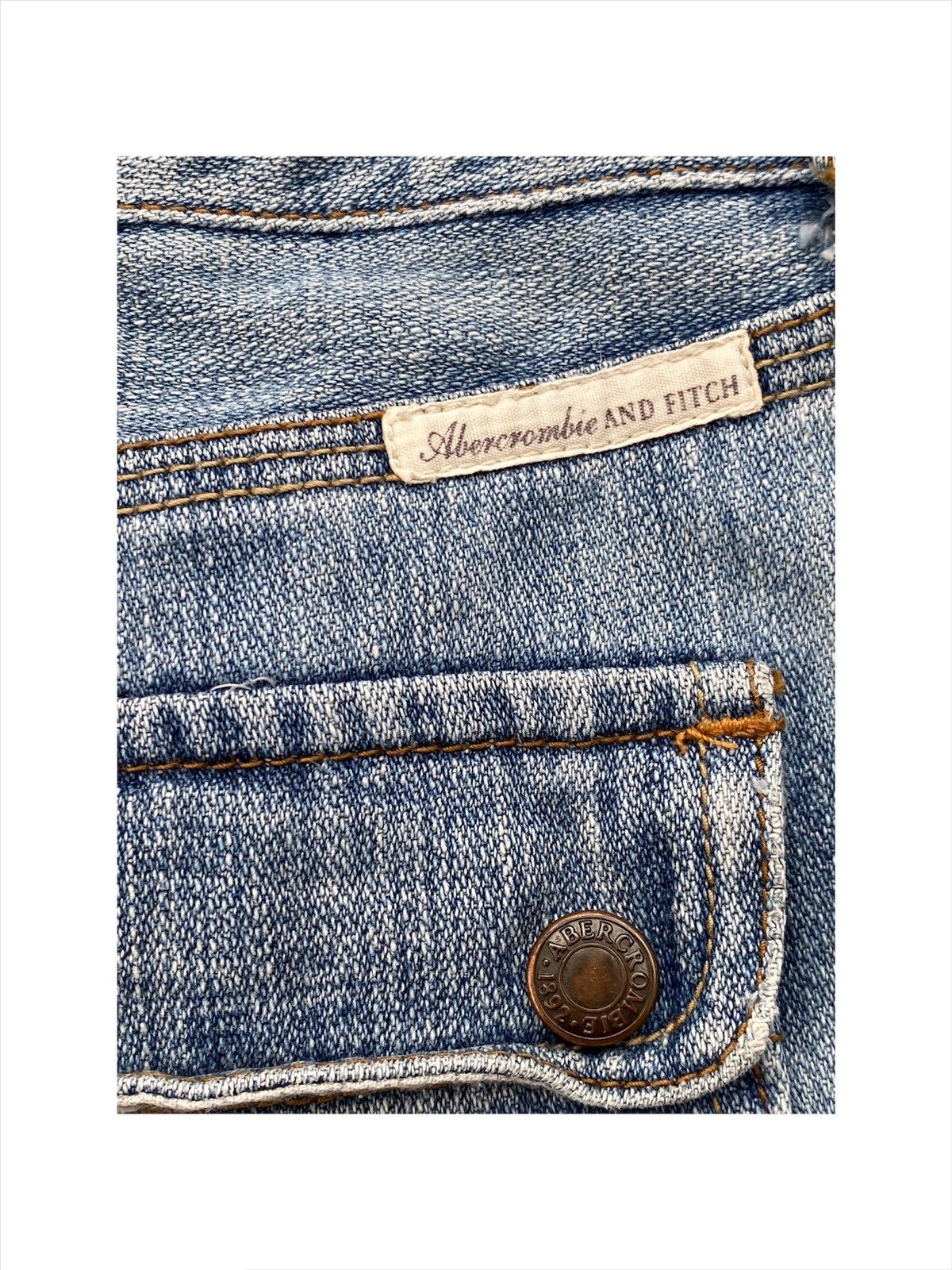 Abercrombie & Fitch Vtg Distressed Abercrombie Bootcut Archival Bondage Pants Size US 30 / EU 46 - 9 Thumbnail