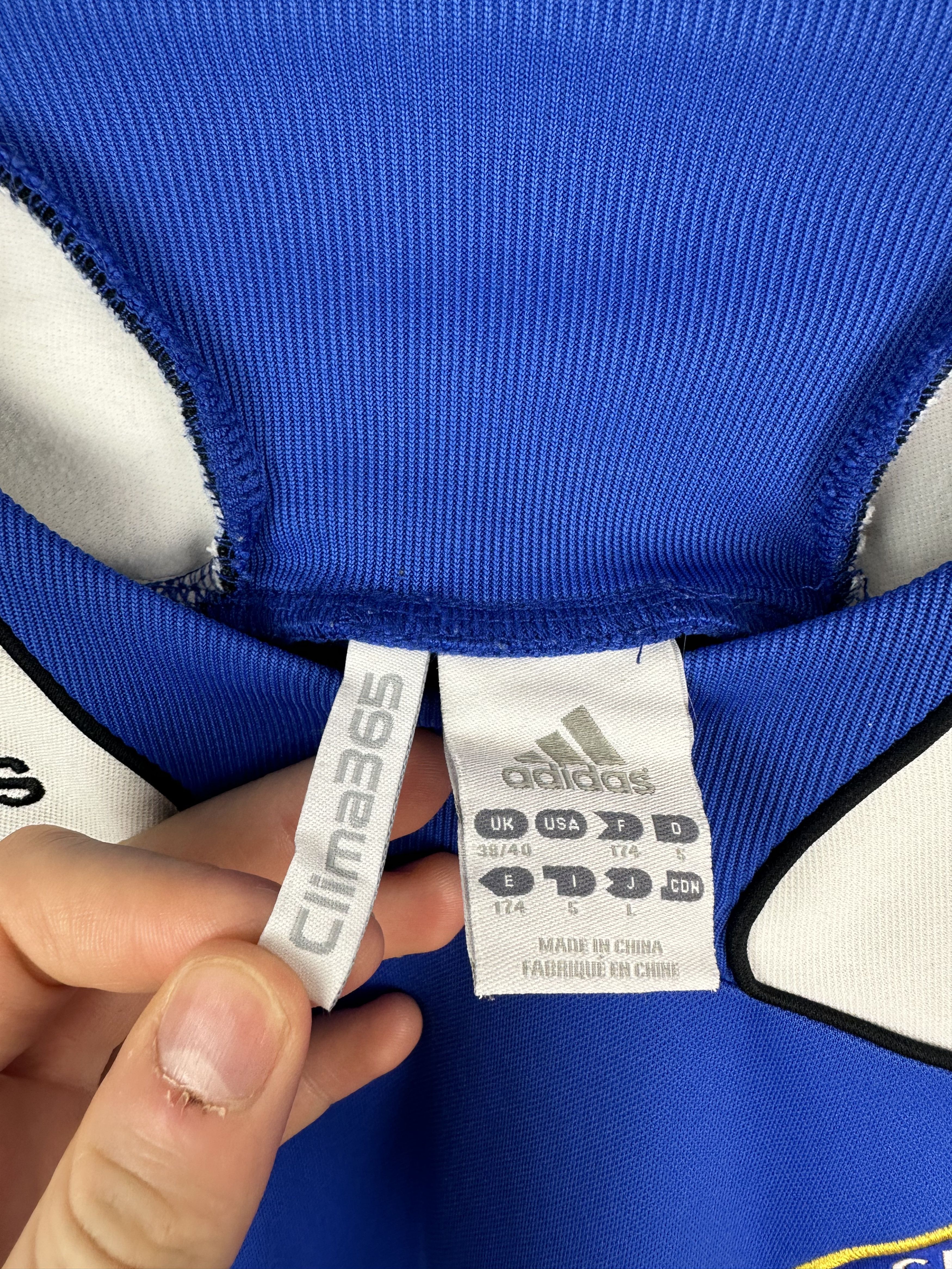 Adidas Vintage Chelsea Football Sweatshirt Track Top Jacket Soccer Size US S / EU 44-46 / 1 - 6 Thumbnail