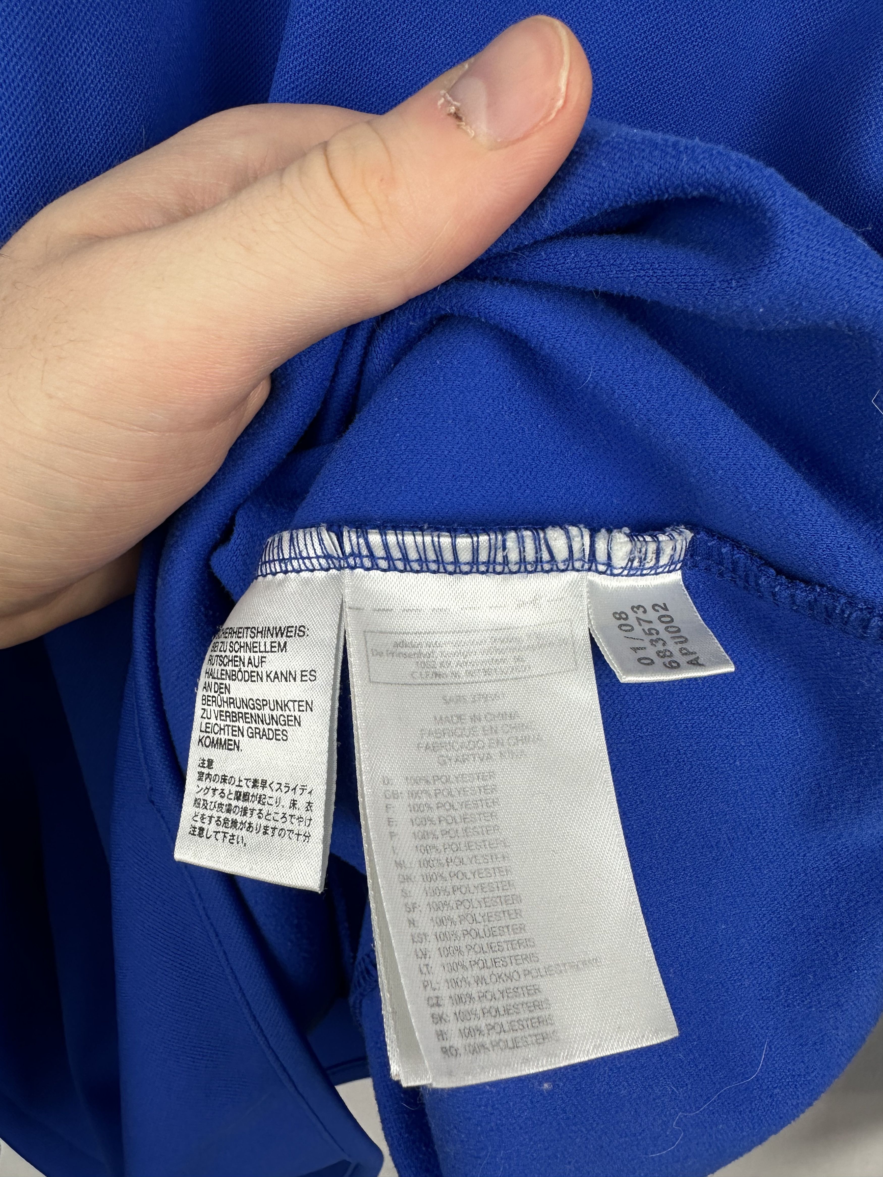 Adidas Vintage Chelsea Football Sweatshirt Track Top Jacket Soccer Size US S / EU 44-46 / 1 - 11 Thumbnail