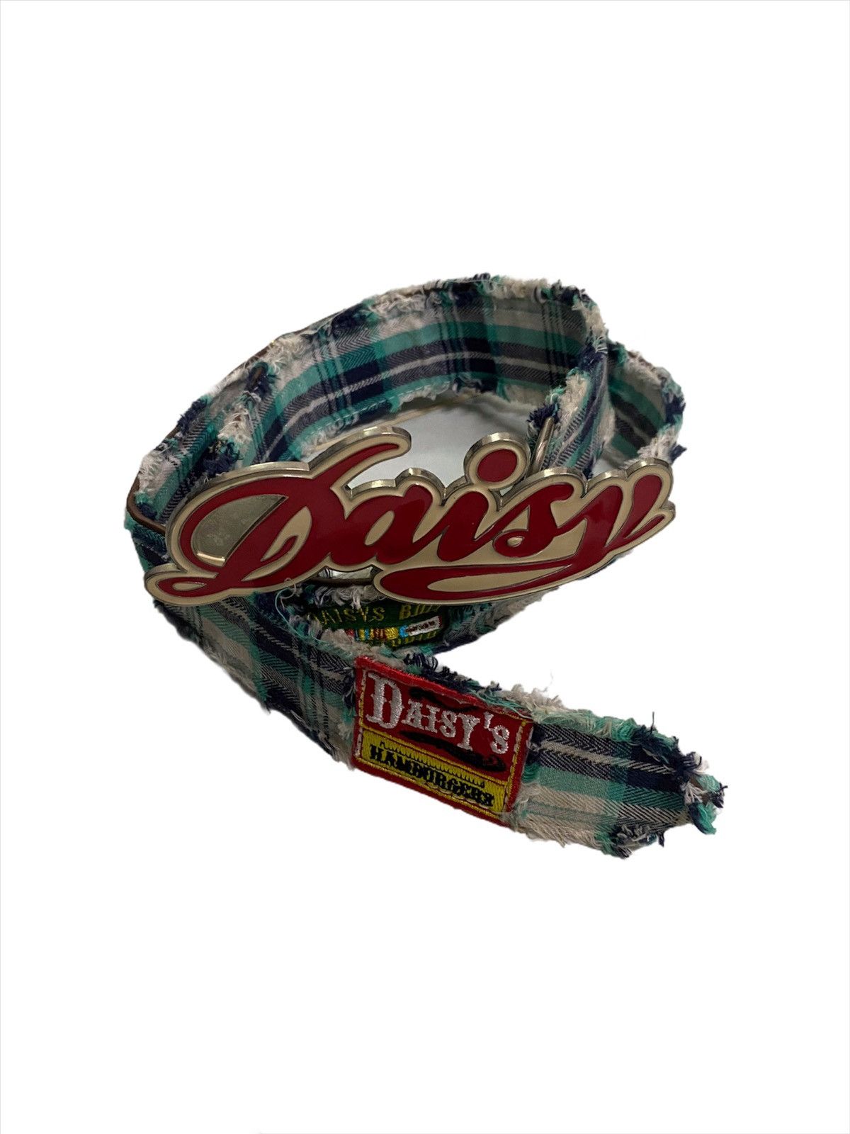 Other VTG DAISY BUCKLE PATCHWORK DISTRESSED STYLE BELT Size ONE SIZE - 1 Thumbnail
