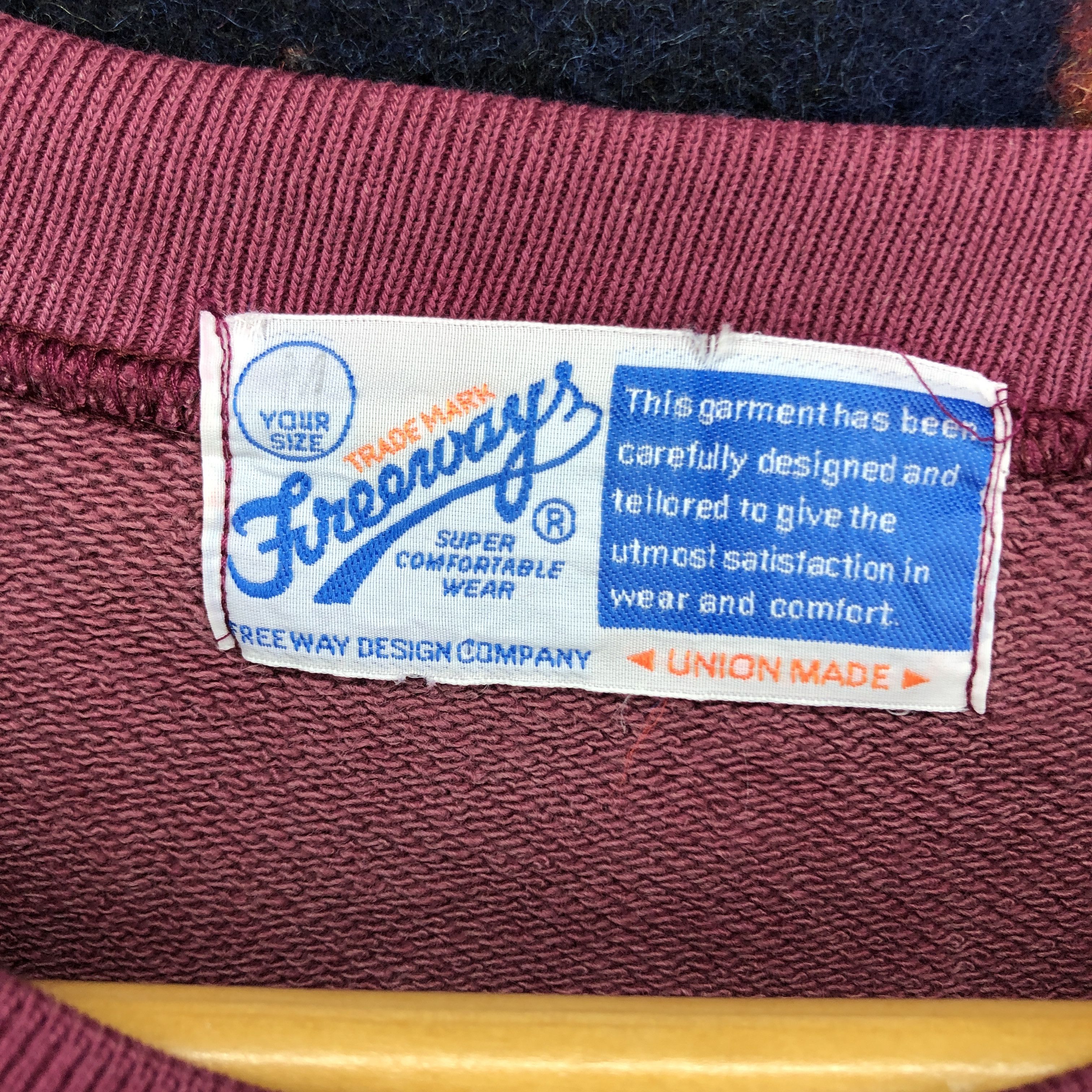 Japanese Brand FREEWAY COMPANY Crew Neck Sweatshirt #0404/Q Size US M / EU 48-50 / 2 - 7 Thumbnail