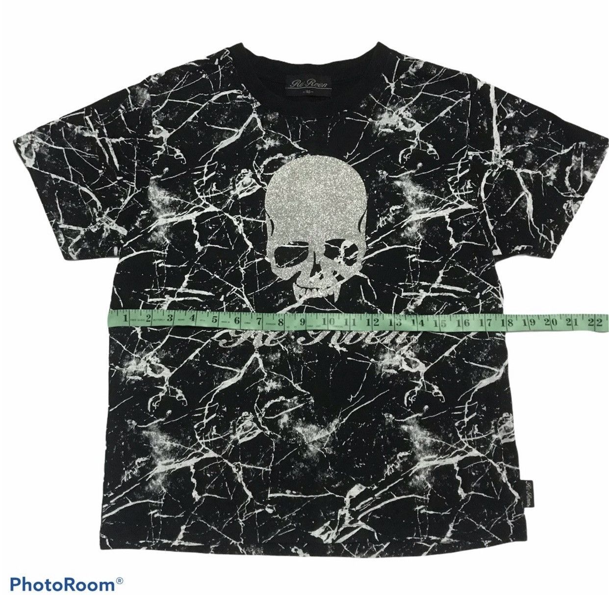 Japanese Brand × Vintage Steals‼️Vintage Reroen Skeleton Painted Art Tee Size US S / EU 44-46 / 1 - 8 Thumbnail