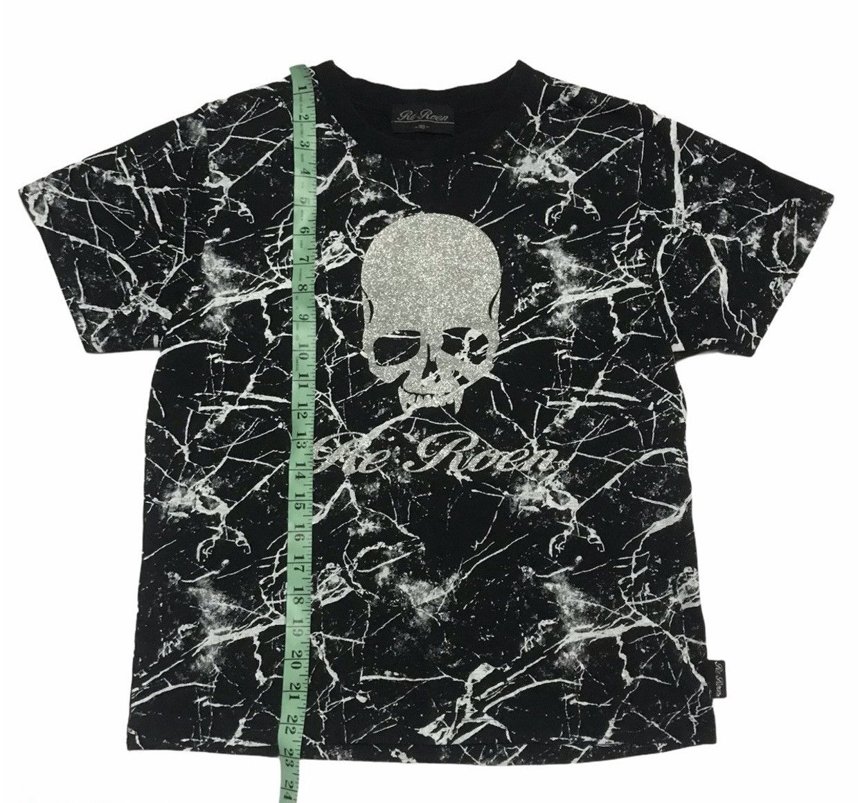 Japanese Brand × Vintage Steals‼️Vintage Reroen Skeleton Painted Art Tee Size US S / EU 44-46 / 1 - 9 Thumbnail