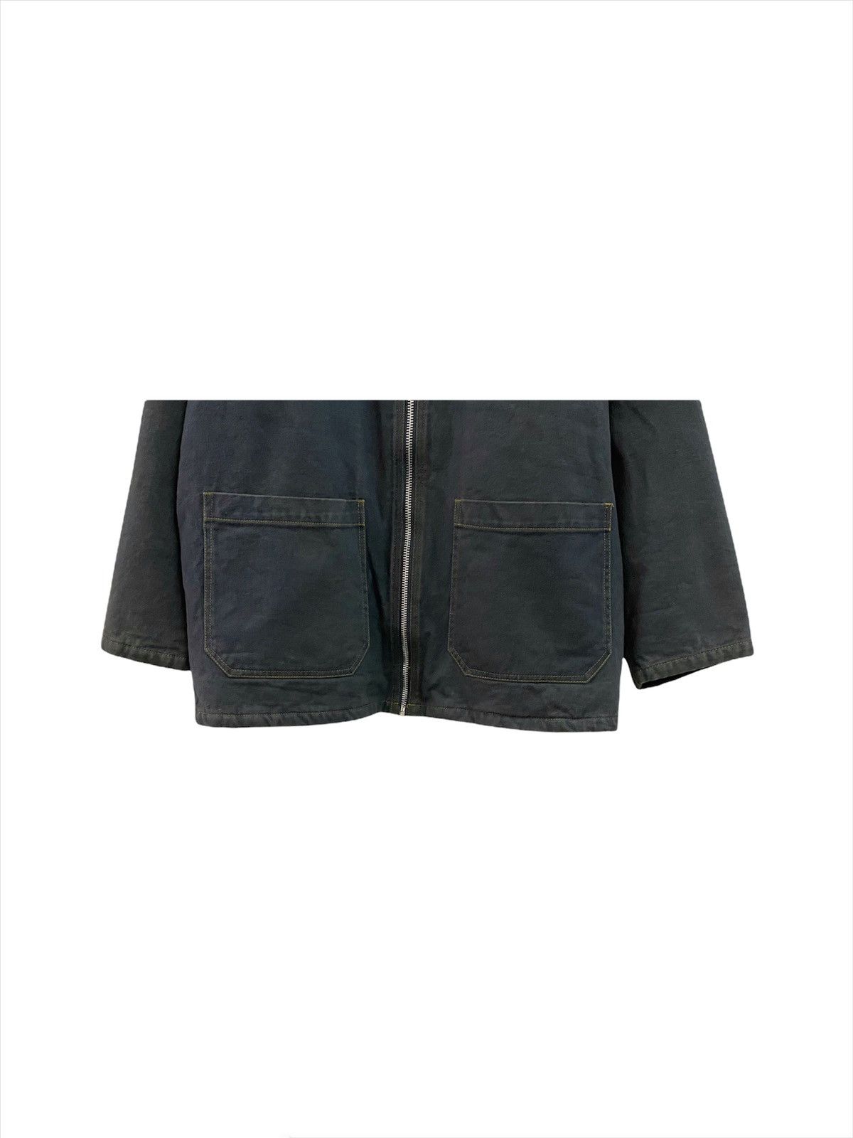 Denime × Japanese Brand × Vintage Vintage Denim Jeans Sun Faded Quilted Work Jacket Size US M / EU 48-50 / 2 - 8 Thumbnail