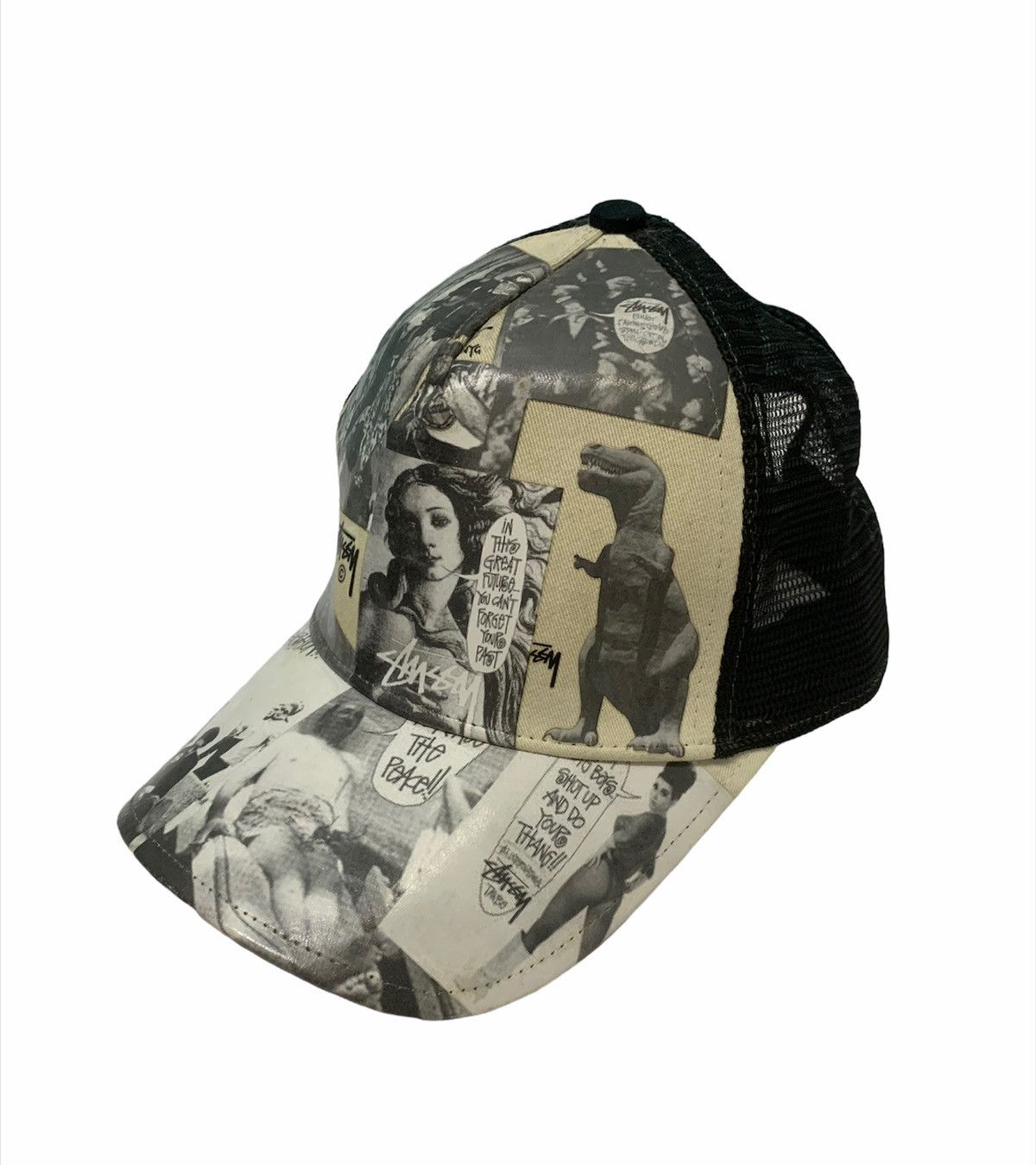 Japanese Brand × Stussy × Vintage Stussy Trucker Hat Headgear Rare Snapback Size ONE SIZE - 3 Thumbnail