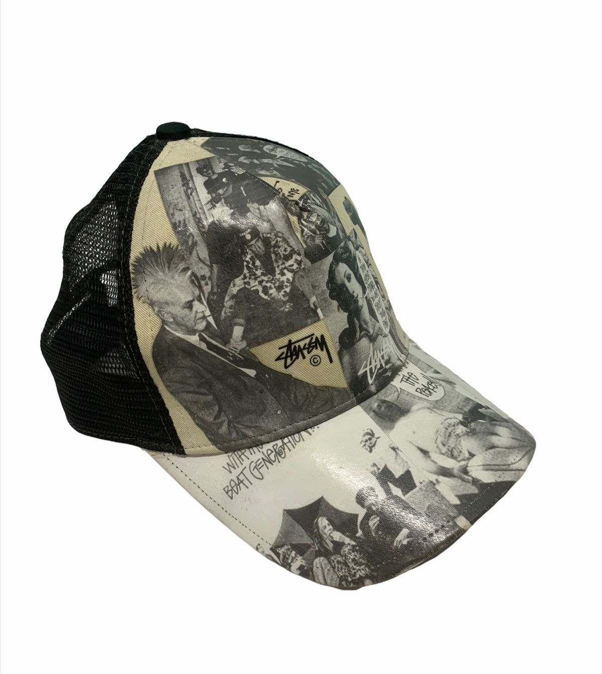 Japanese Brand × Stussy × Vintage Stussy Trucker Hat Headgear Rare Snapback Size ONE SIZE - 2 Thumbnail
