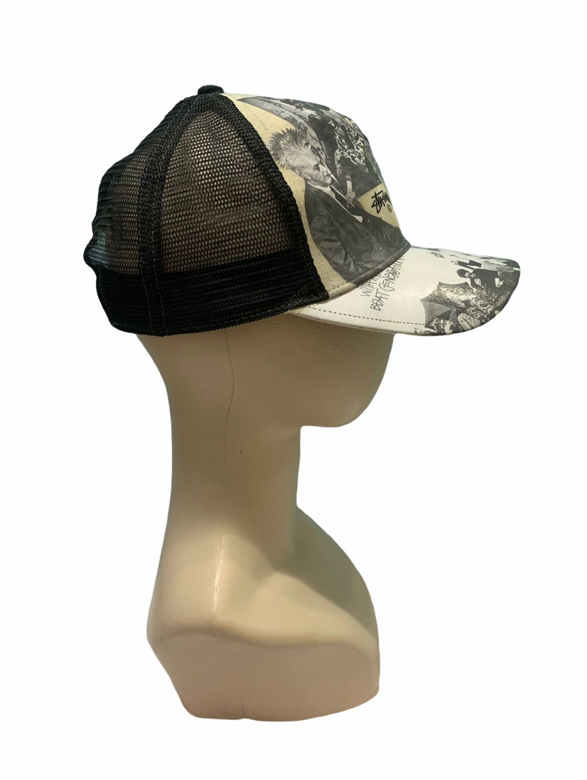 Japanese Brand × Stussy × Vintage Stussy Trucker Hat Headgear Rare Snapback Size ONE SIZE - 5 Thumbnail