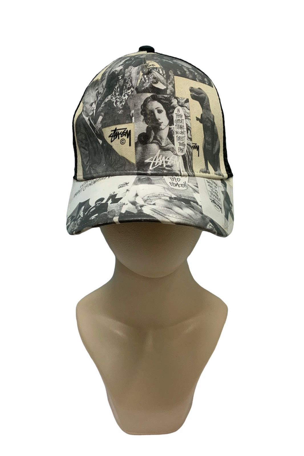 Japanese Brand × Stussy × Vintage Stussy Trucker Hat Headgear Rare Snapback Size ONE SIZE - 4 Thumbnail