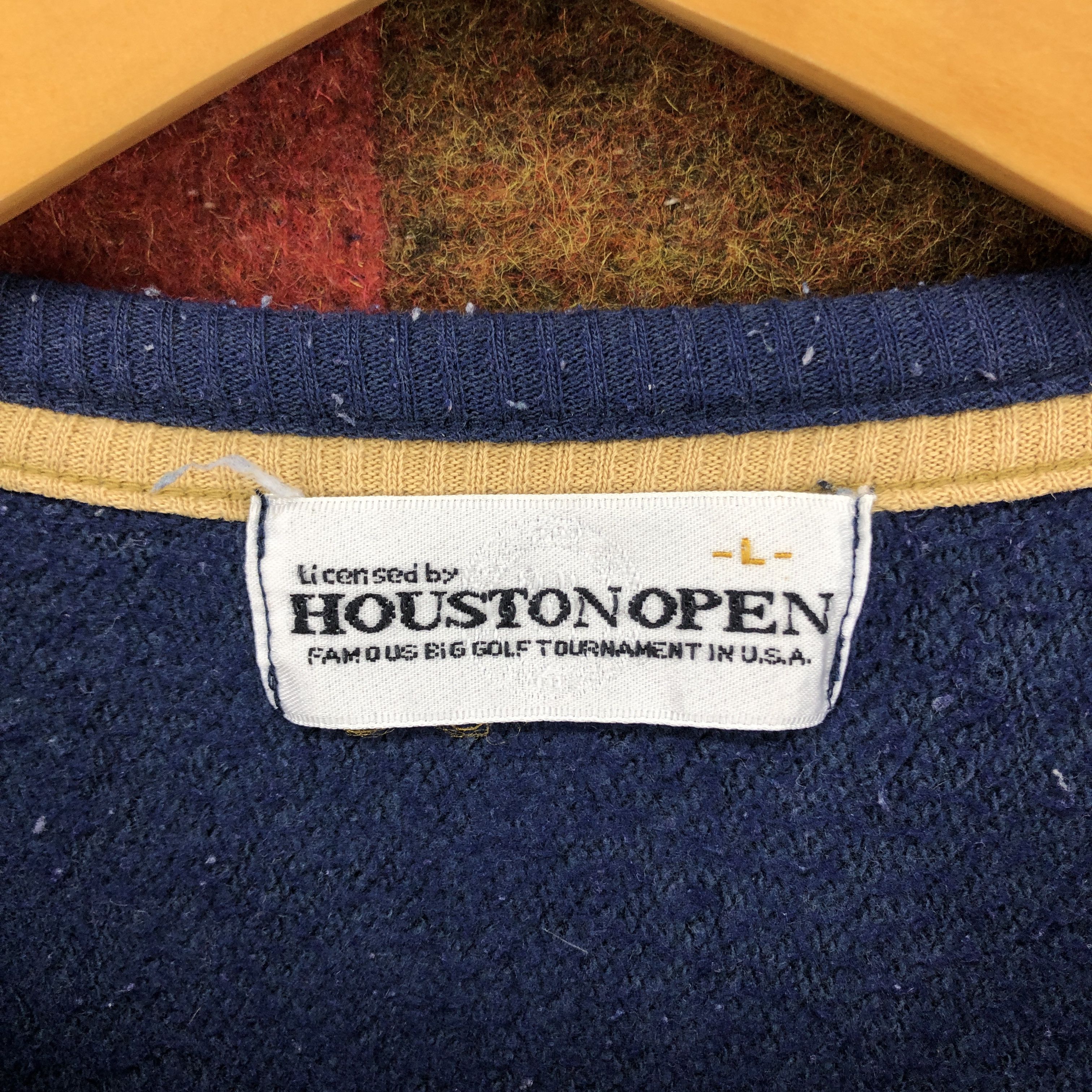 Other REFINED Golf Tounament by HOUSTON OPEN Sweatshirt #0543/W Size US L / EU 52-54 / 3 - 4 Thumbnail