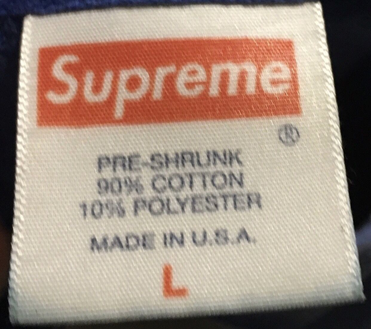 Supreme OG Supreme tee shirt Size US L / EU 52-54 / 3 - 4 Thumbnail