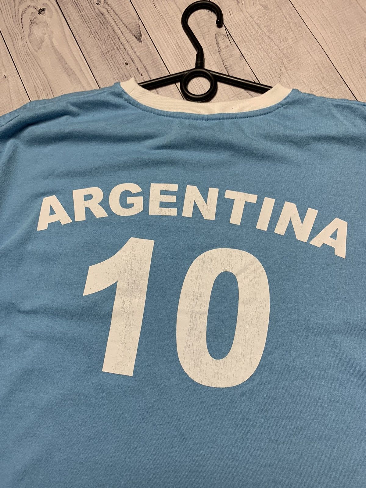 Vintage Vintage Argentina soccer jersey 10 Messi Maradona Size US L / EU 52-54 / 3 - 5 Thumbnail