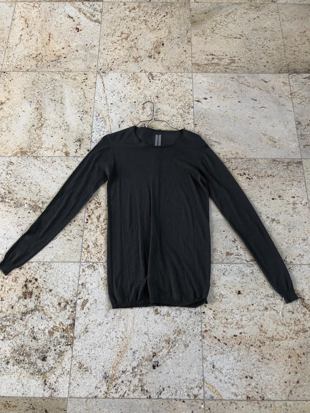 image of Rick Owens Maglia Round Neck Long sleeve Dark Dust, Men's (Size Small)