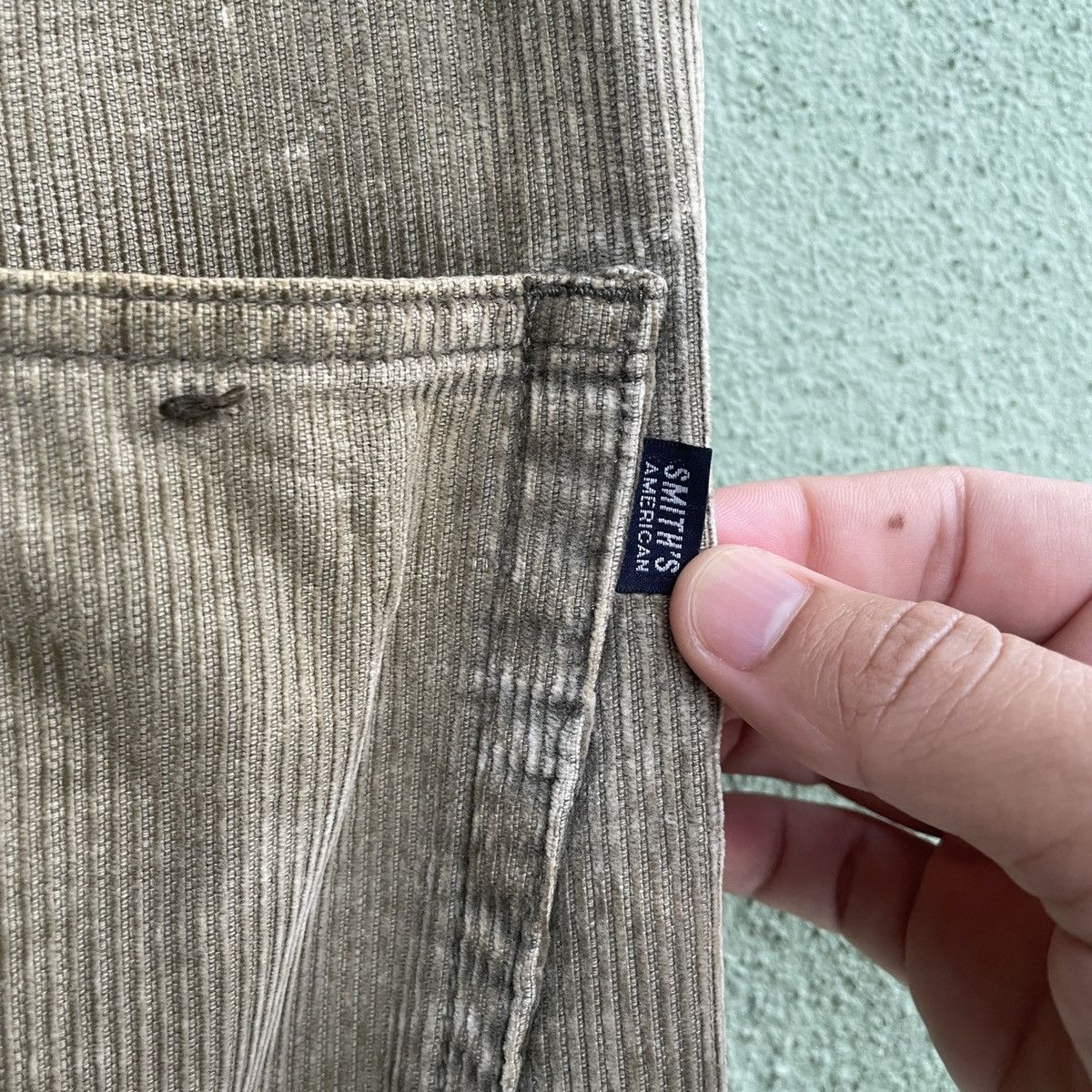 Vintage Vintage SMITH’S AMERICAN Corduroi 5 Pocket Pants Size US 32 / EU 48 - 9 Thumbnail