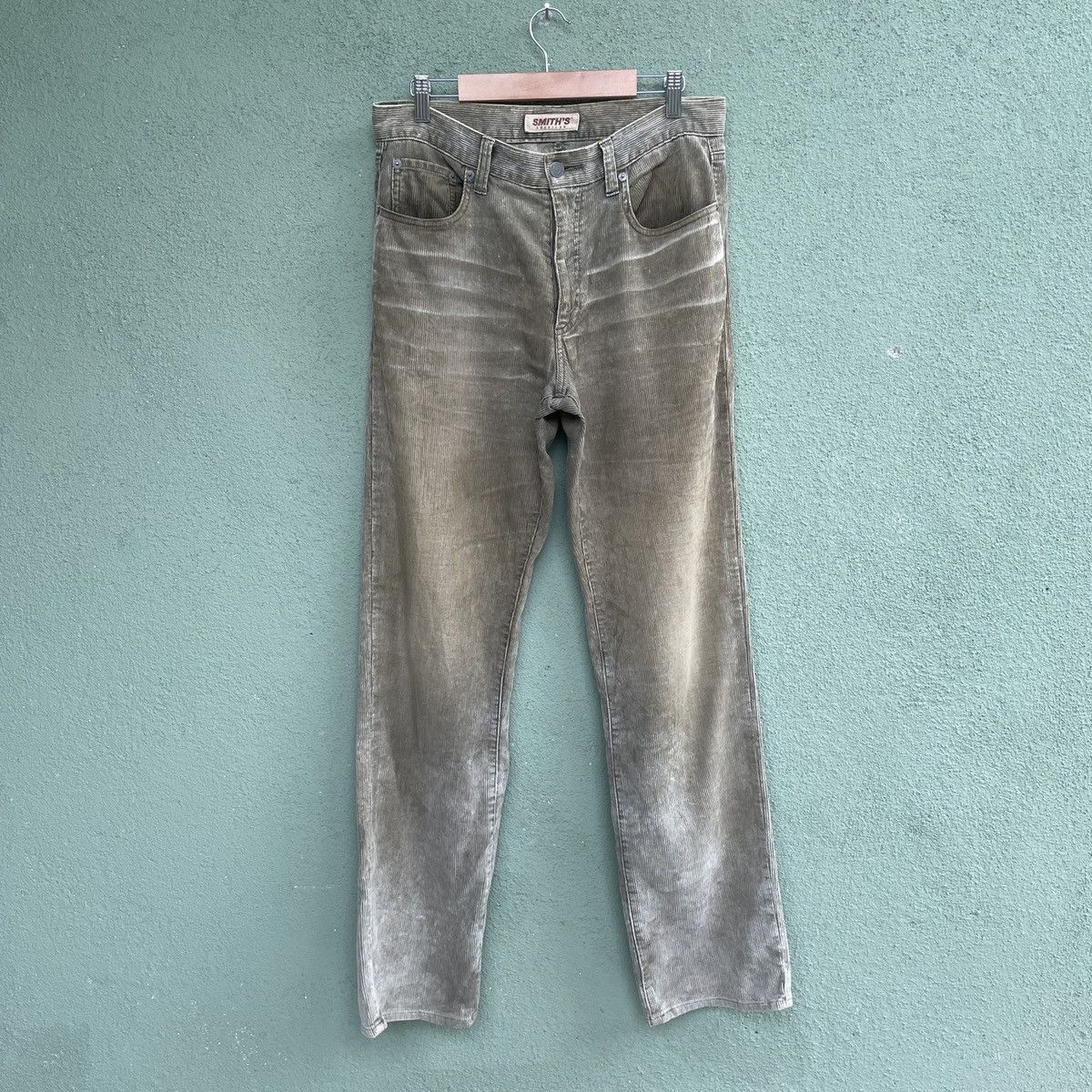 Vintage Vintage SMITH’S AMERICAN Corduroi 5 Pocket Pants Size US 32 / EU 48 - 1 Thumbnail