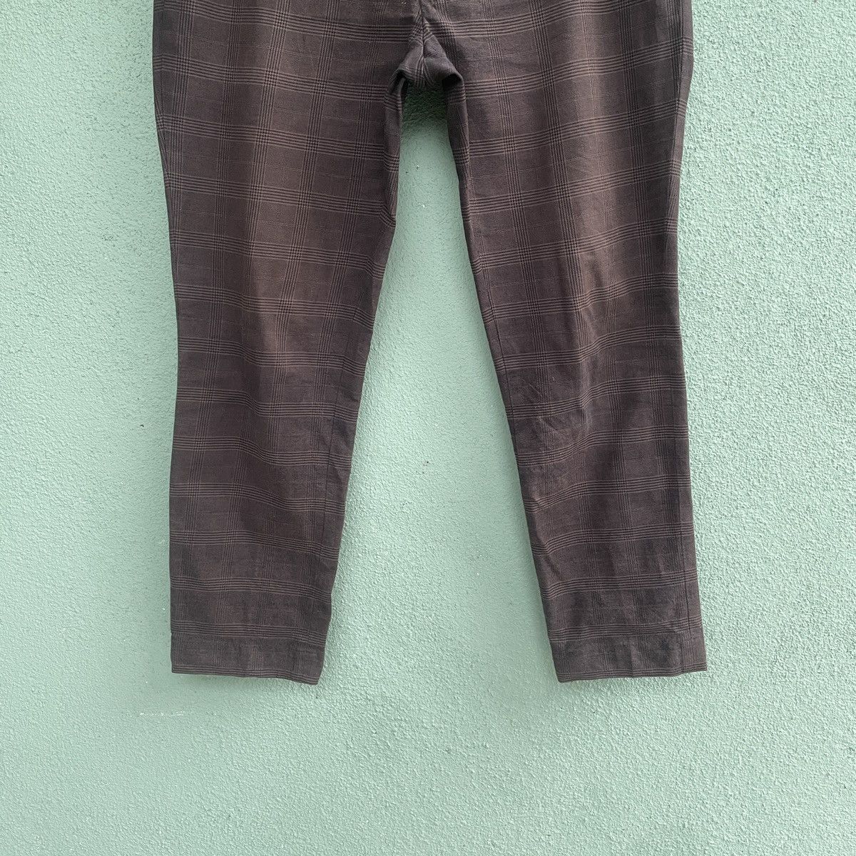 Japanese Brand Vintage TAKEO KIKUCHI Checkred Casual Pants Size US 32 / EU 48 - 5 Thumbnail