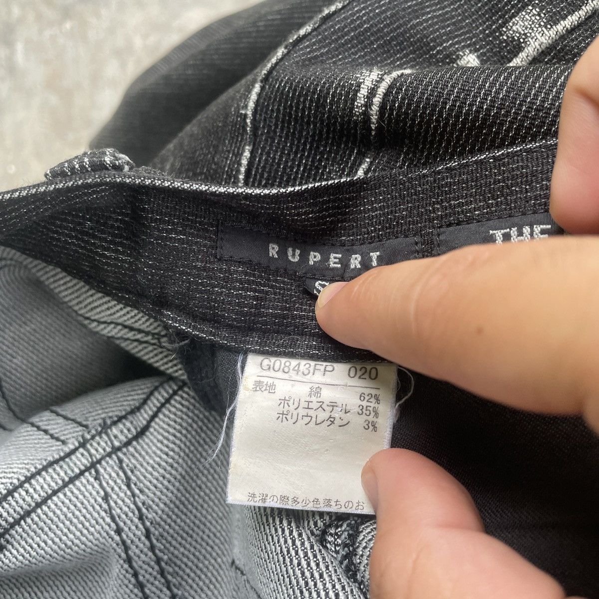 Japanese Brand Vintage RUPERT THE DIFFERENCE 5 Pocket Casual Pants Size US 29 - 6 Thumbnail