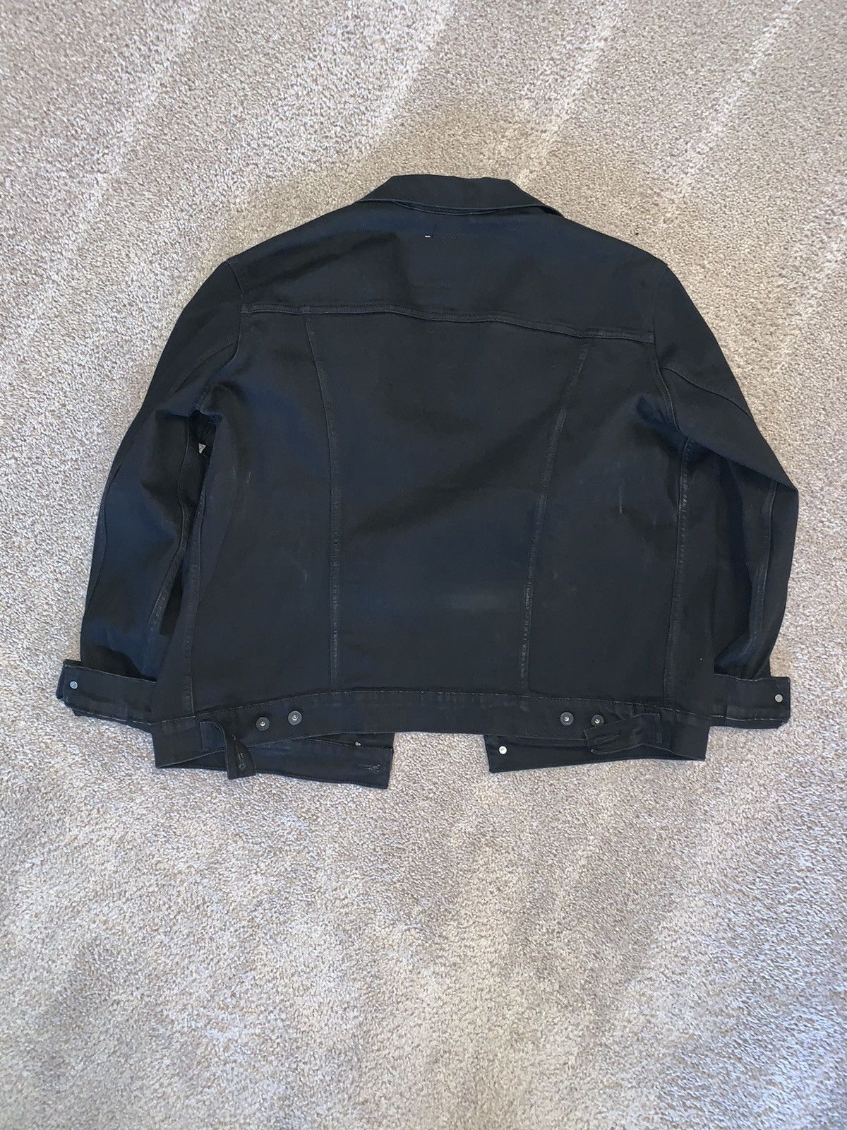 Levi's ICONIC 1990s VINTAGE TRUCKER JACKET IN DEEP OVERDYE BLACK Size US XL / EU 56 / 4 - 2 Thumbnail