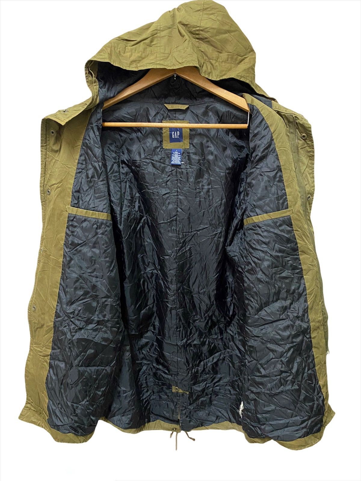 Gap × Vintage Gap parka tactical jacket with hoodie Size US L / EU 52-54 / 3 - 3 Thumbnail