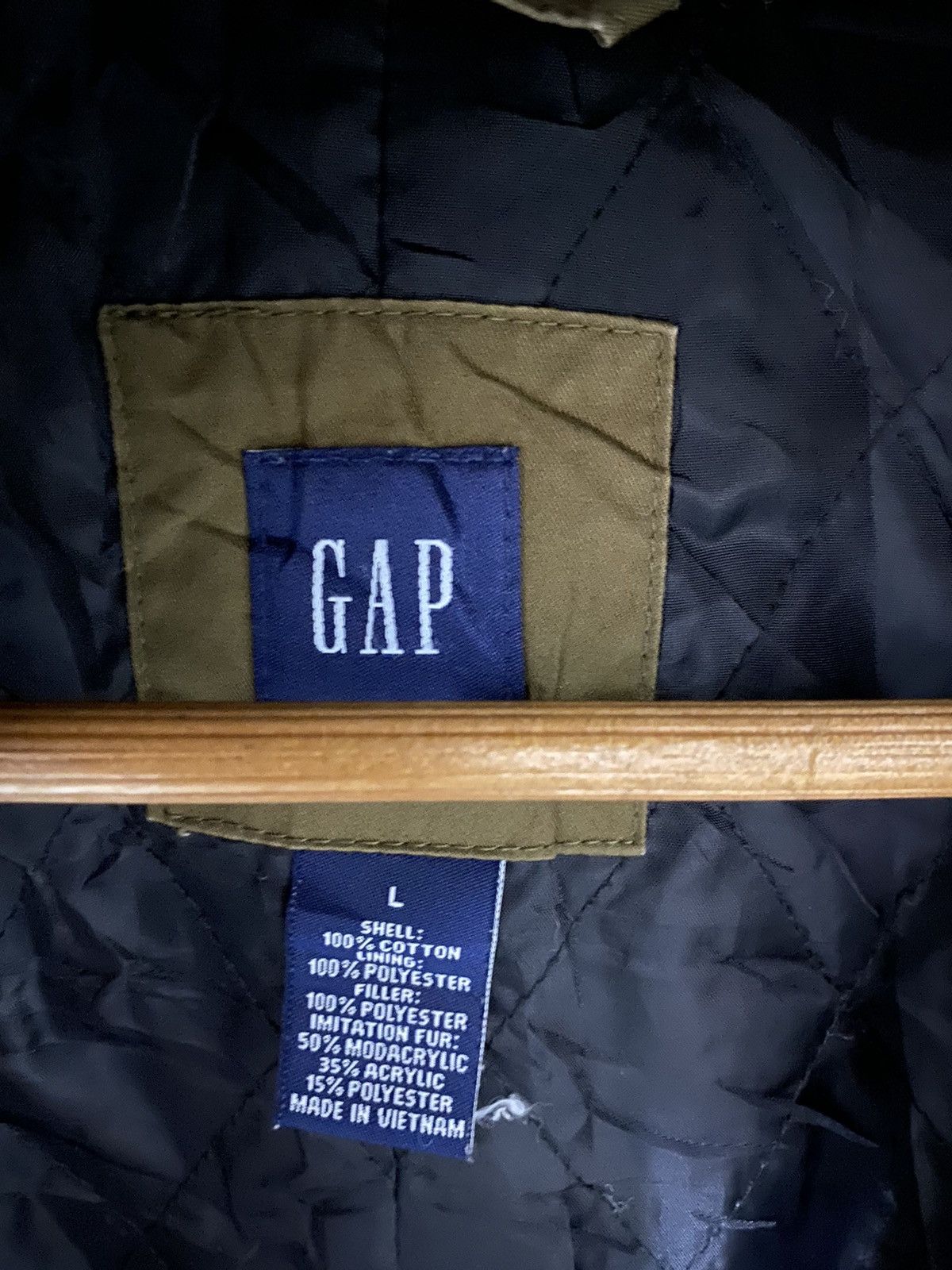 Gap × Vintage Gap parka tactical jacket with hoodie Size US L / EU 52-54 / 3 - 8 Thumbnail