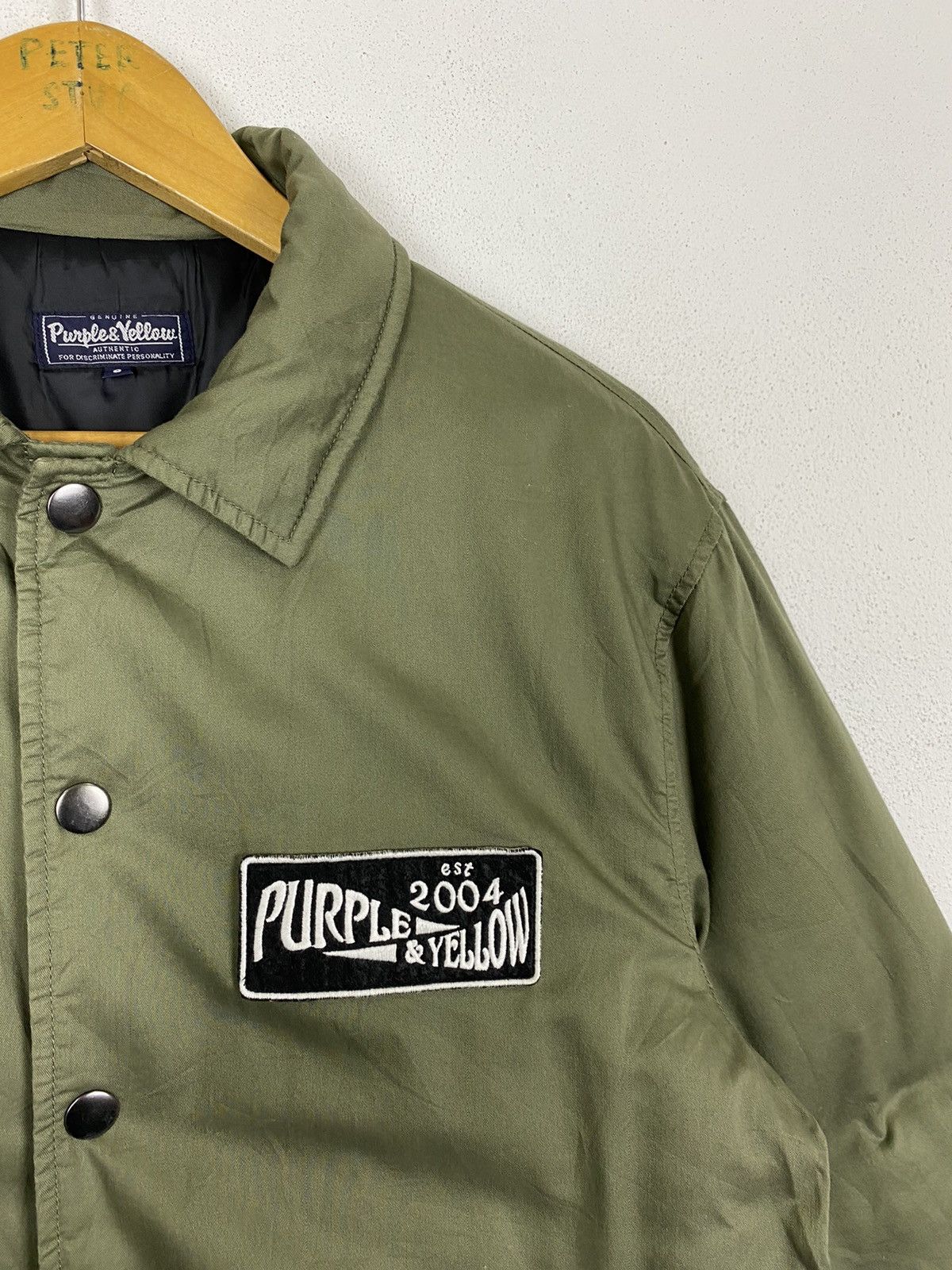 Japanese Brand × Purple PURPLE & YELLOW MILITARY STYLE JACKET Size US S / EU 44-46 / 1 - 6 Thumbnail